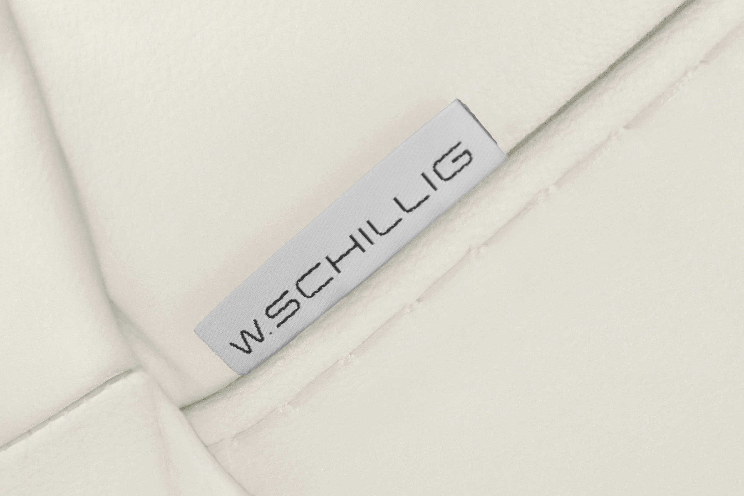W.SCHILLIG 2,5-Sitzer »montanaa«, mit Metallkufen in Silber matt, Breite 232 cm