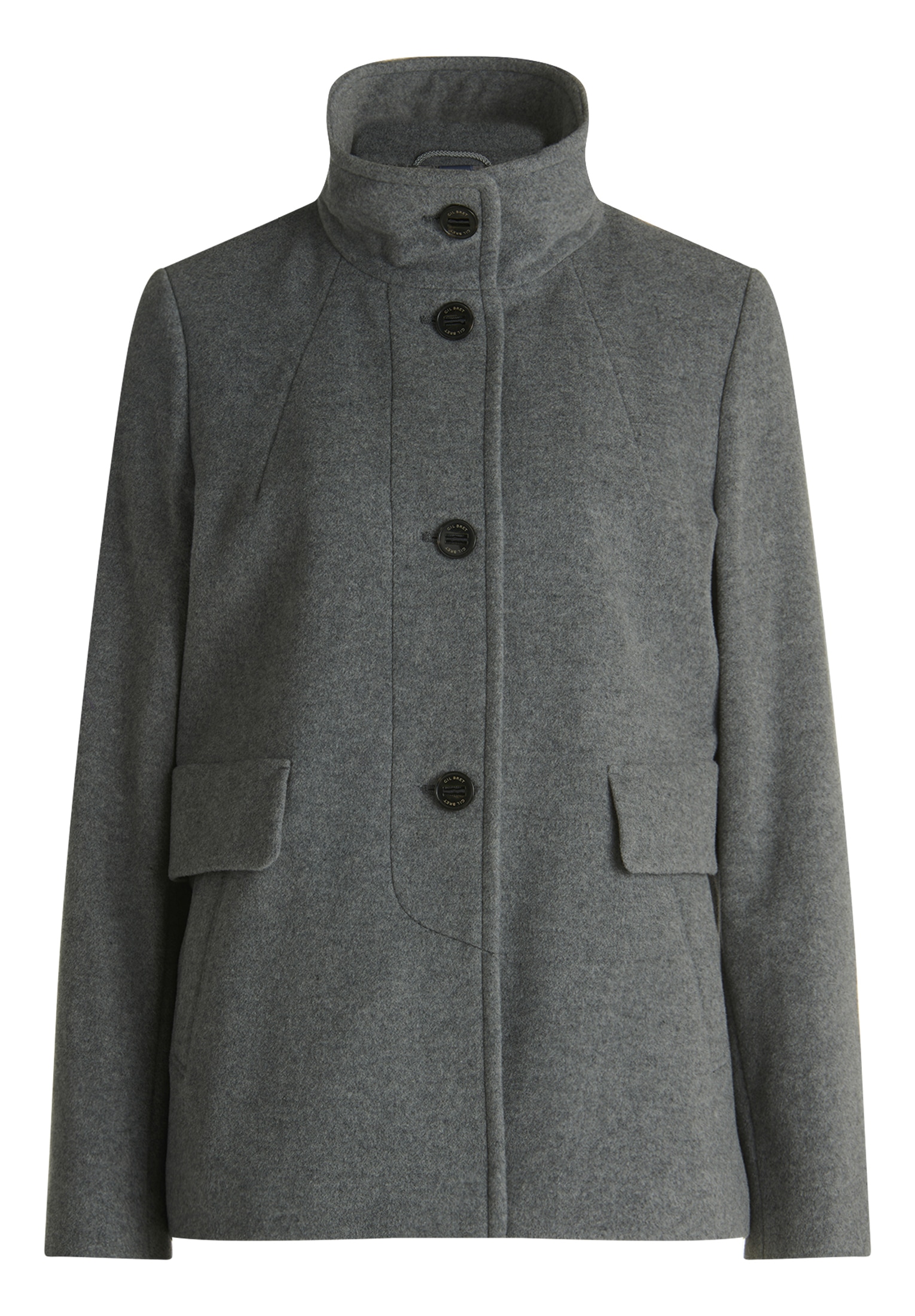 Gil Bret Wolljacke, ohne Kapuze, mit Taschen