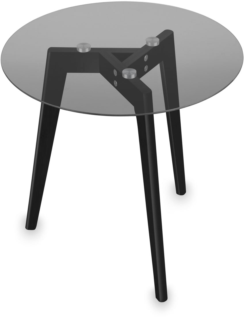 MIRRORS AND MORE Beistelltisch »Charlotta«, (4 St.), Kombination aus Holz und Metall