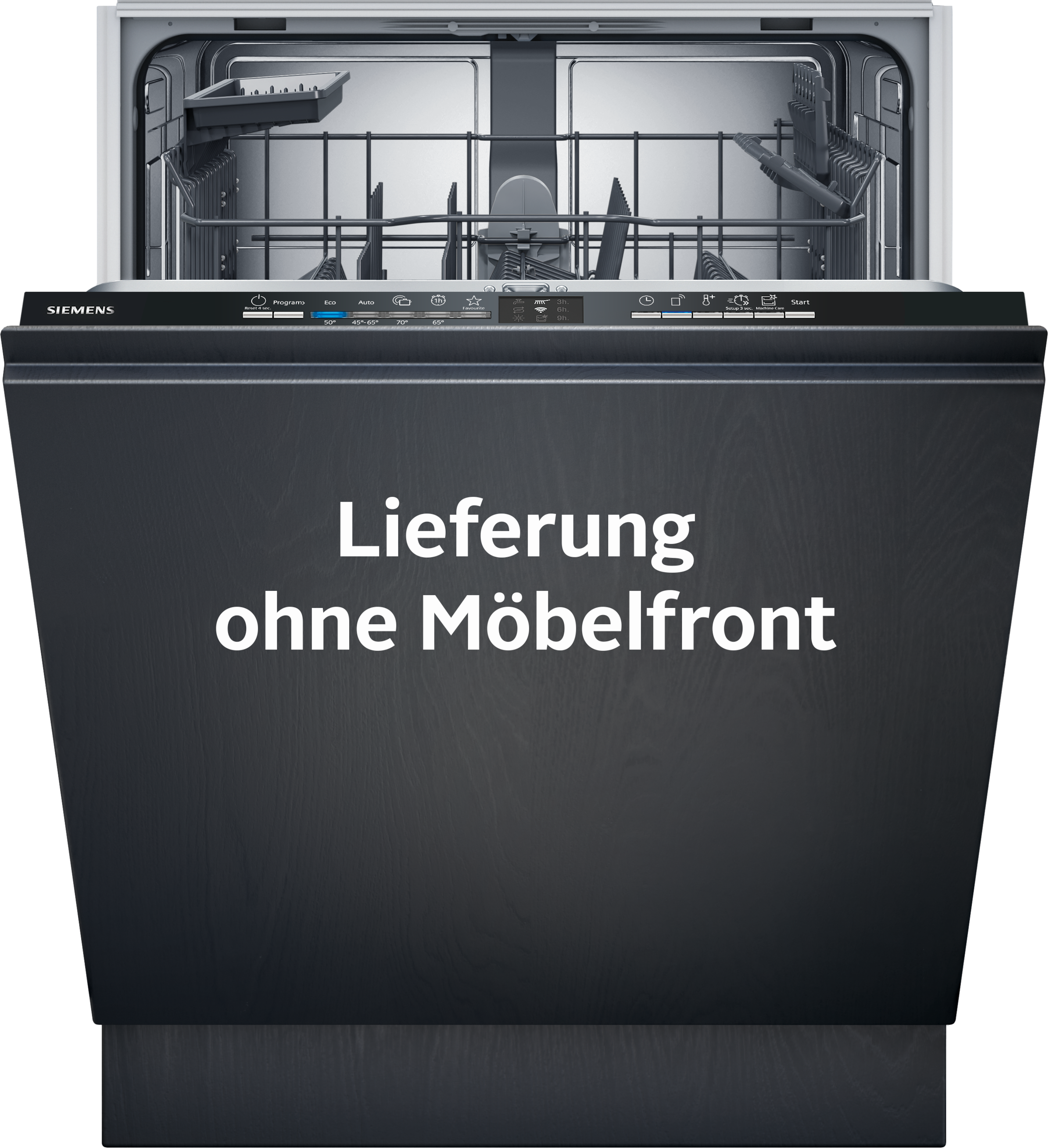 SIEMENS vollintegrierbarer Geschirrspüler iQ100 "SN61HX01TE" 13 tlg. Maßgedecke