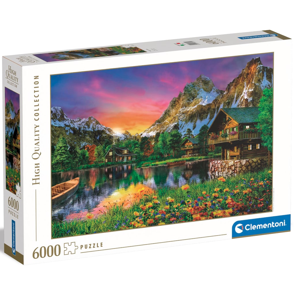 Clementoni® Puzzle »High Quality Collection, See in den Alpen«