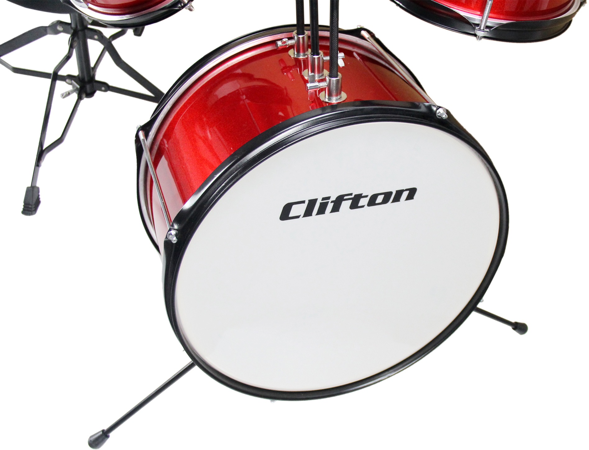 Clifton Kinderschlagzeug »Junior Drum, rot«