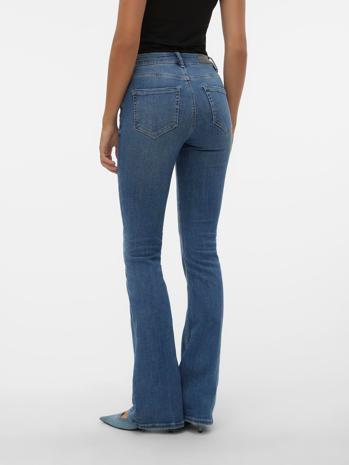 Vero Moda Bootcut-Jeans »VMFLASH MR FLARED JEANS LI347 GA NOOS«