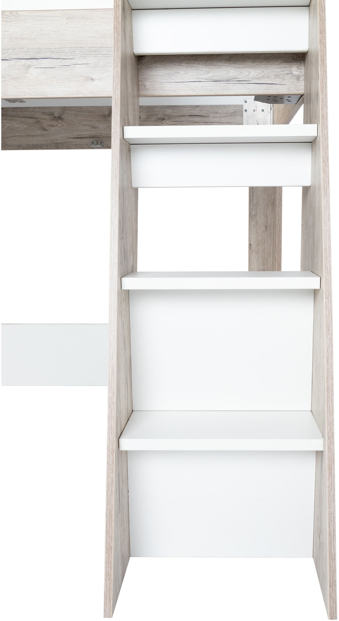 Home affaire Jugendzimmer-Set »Schulkind Set »Rieke«« 4 Stk. tlg. Hochbett, Etagenbett, Ablagefach unter dem Bett, Blauer Engel,