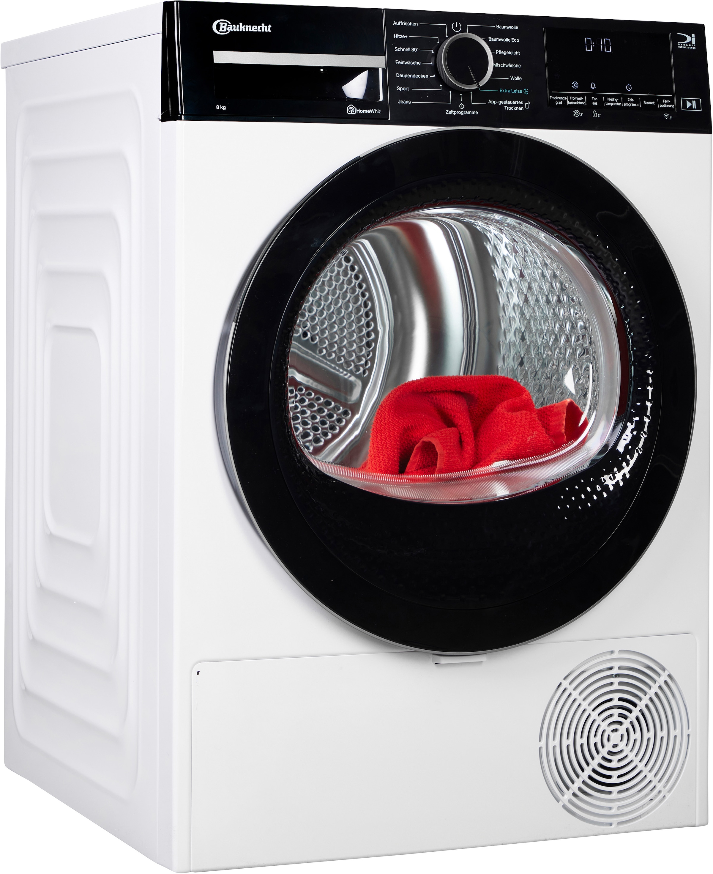 BAUKNECHT Wärmepumpentrockner »TR SUPER ECO 8A« Silent Spin – leises Trocknen dank optimierter Trommelbeschichtung