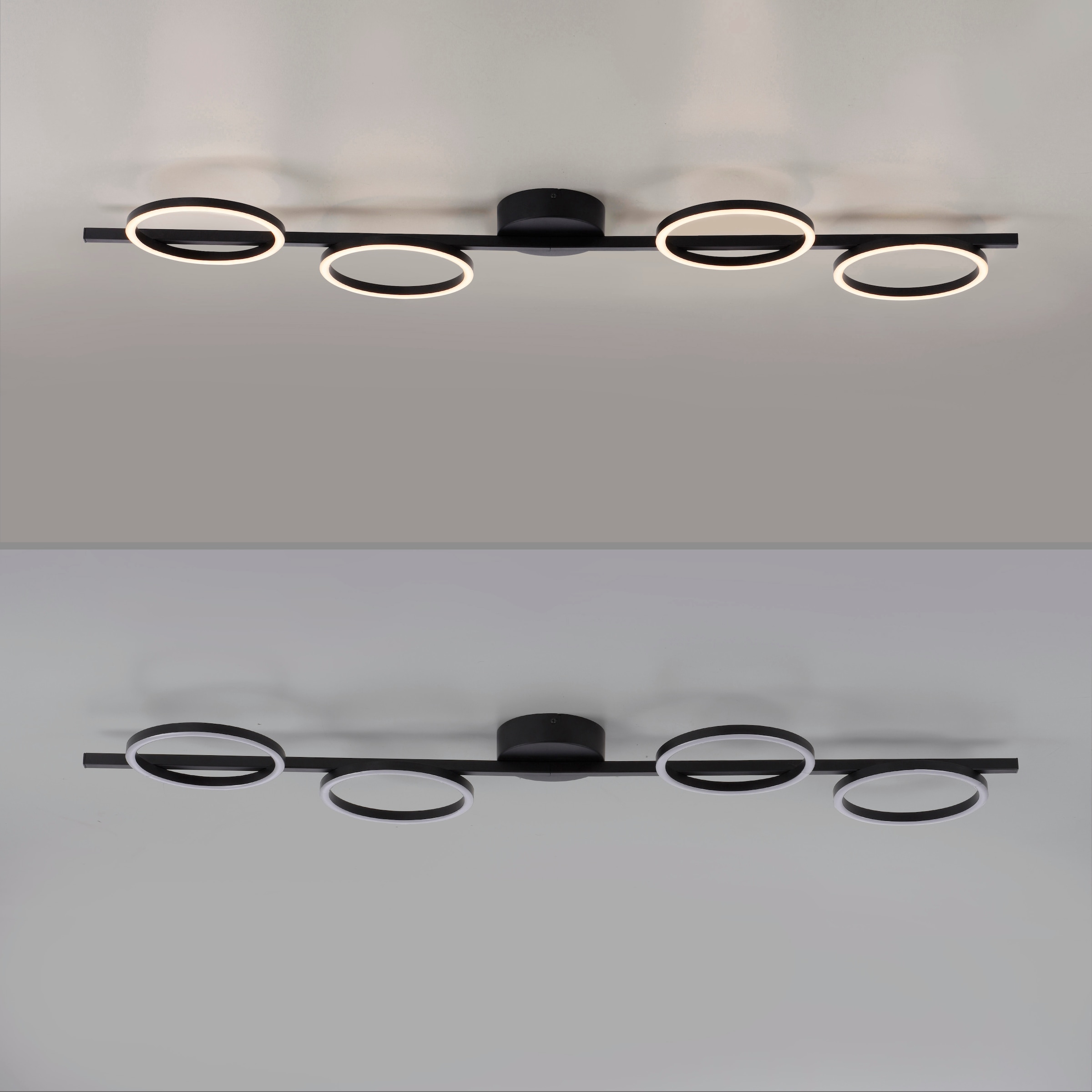 SCHÖNER WOHNEN-Kollektion LED Deckenleuchte »MINI RITUS« LED-Board 1 Stk. Warmweiß SCHÖNER WOHNEN Kollektion, 3-Stufen Dimmer, Memoryfunktion