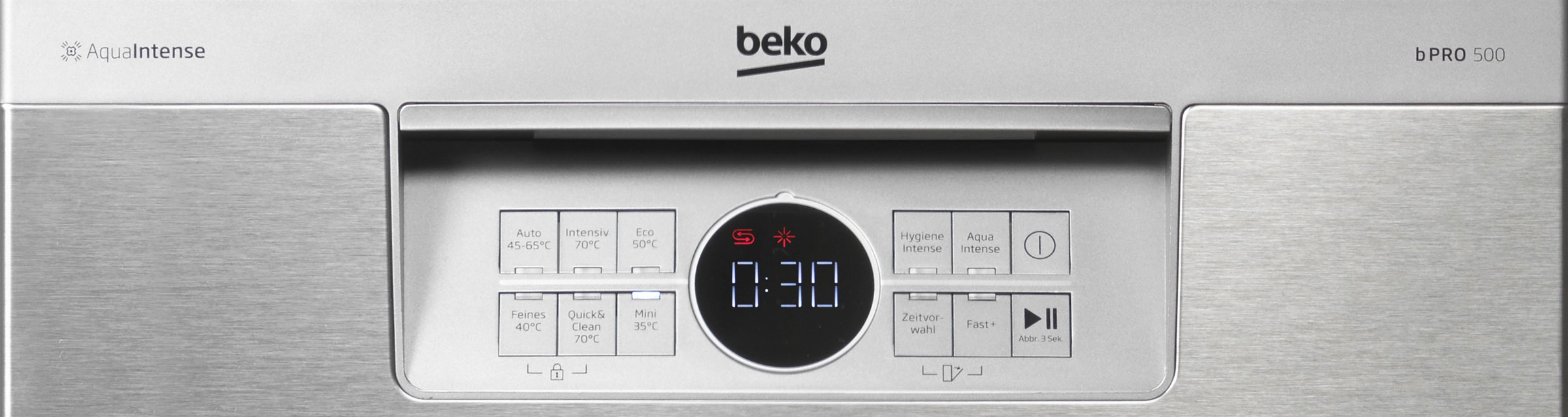BEKO Unterbaugeschirrspüler »BDUS26040XQ 7686201635« 10 Maßgedecke XL-Geschirrspüler mit 81,6 cm Höhe – ideal für hohe Arbeitsplatten