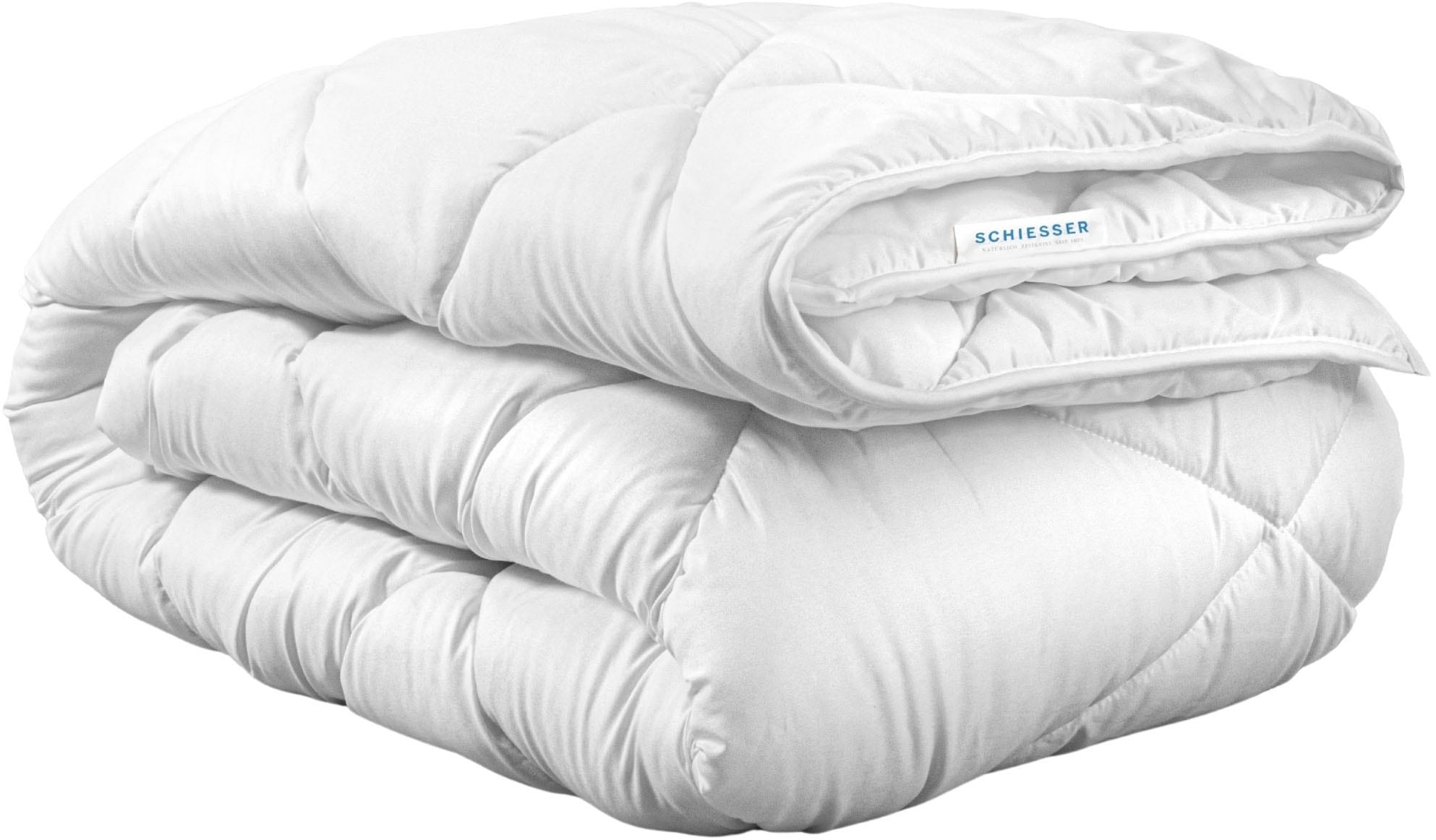 Schiesser Microfaserbettdecke "Hygge leichte Ganzjahressteppdecke mit flauschiger Füllung" normal 1 Stk. tlg. STANDARD 100 by OEKO-TEX zertifiziert