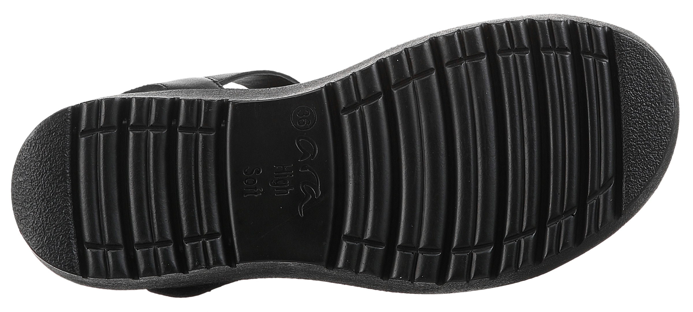 Ara Sandalette »BILBAO«, Sommerschuh, Sandale, Keilabsatz, Klett, Weite G (weit)