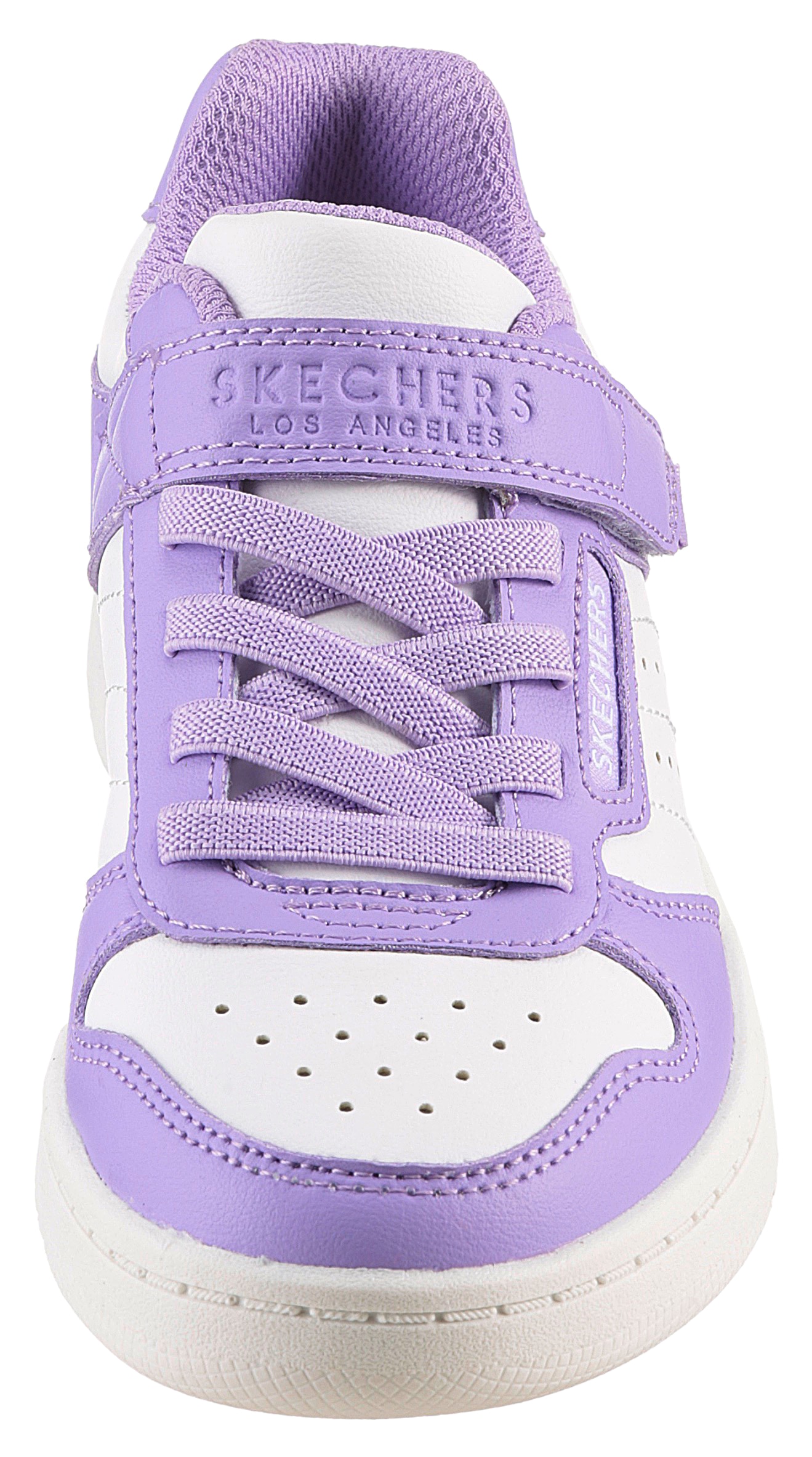 Skechers Sneaker »QUICK STREET«, Retro Sneaker mit Klettverschluss, Größenschablone zum Download