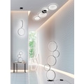 TRIO Leuchten LED Deckenleuchte »Rondo«, 4 flammig-flammig, dimmbar über Wandschalter (100%/50%/25%), 3000K, 4800 Lumen