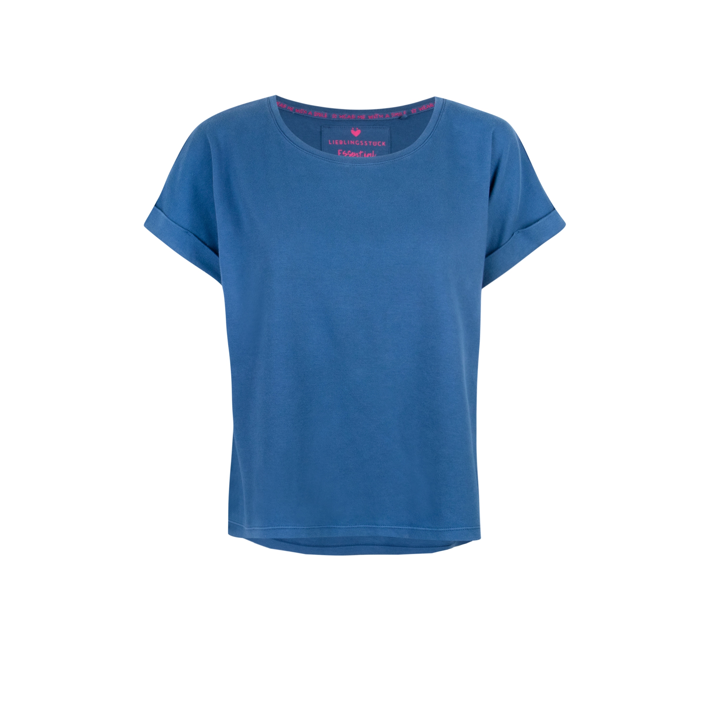 Lieblingsstück Rundhalsshirt »CamilaEp« aus reiner Baumwolle