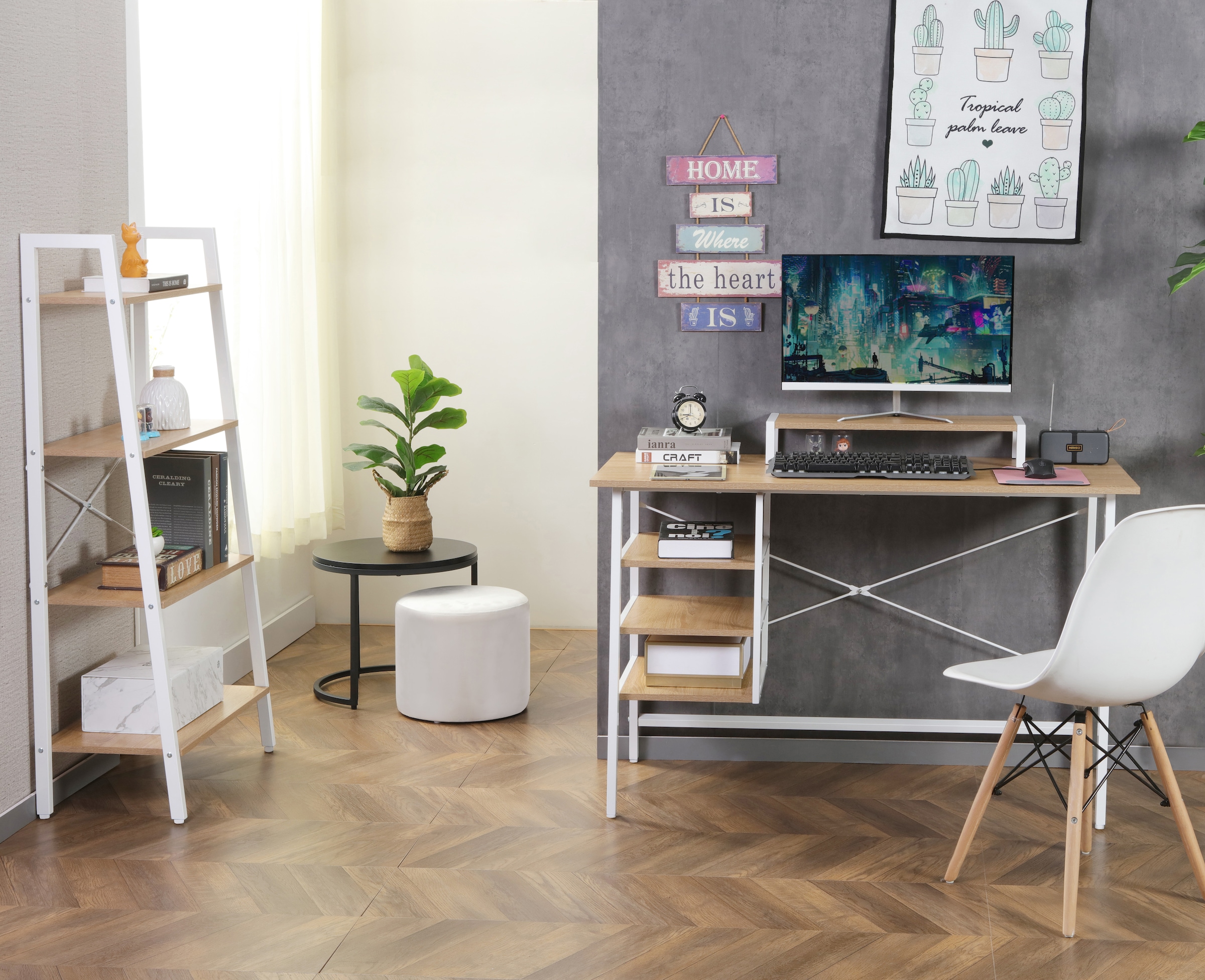 Home affaire Couchtisch »Mayres, TOPSELLER!, OTTOs Choice«, mit integriertem Pouf, Höhe 40 cm