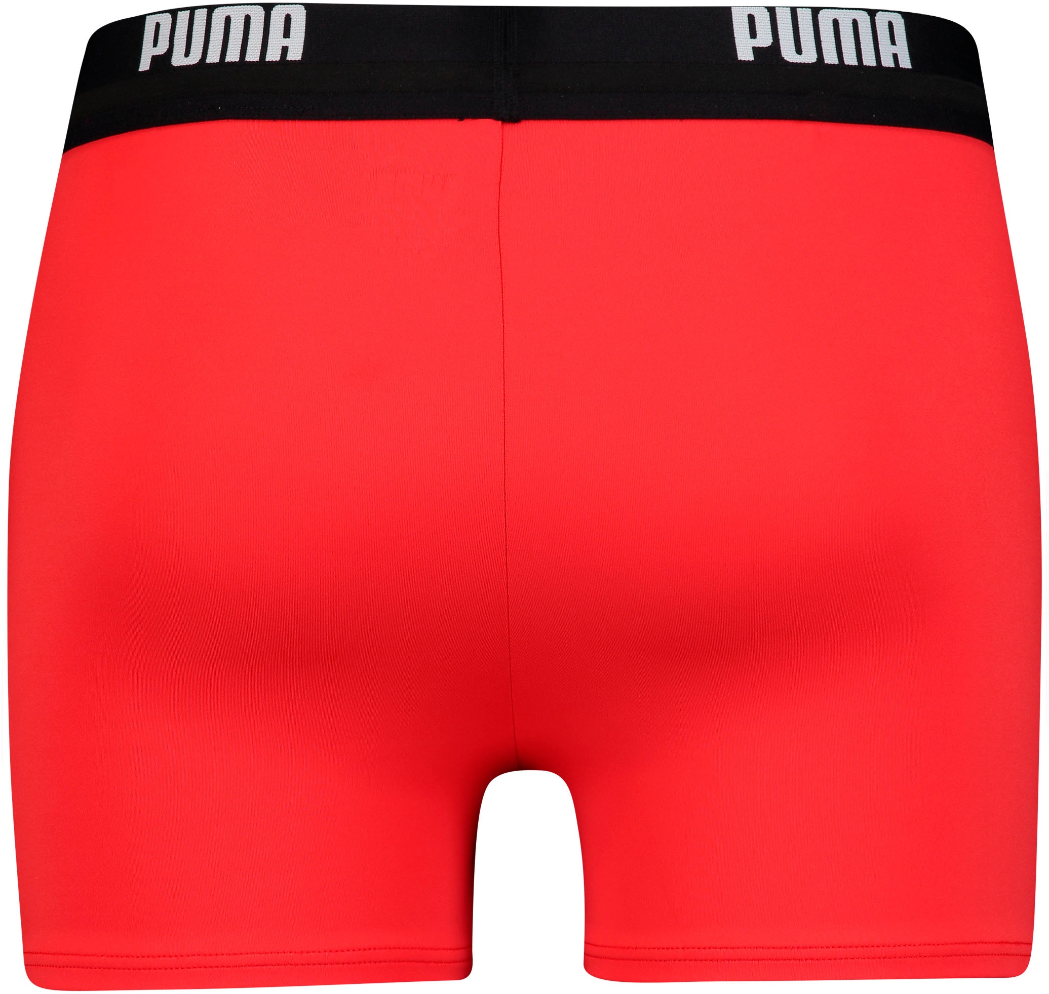 PUMA Badehose »PUMA SWIM MEN LOGO TRUNKS« elastischer Logobund mit integriertem Kordelzug