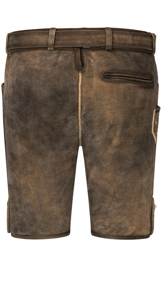Nübler Trachtenlederhose »Lederhose kurz Konrad«