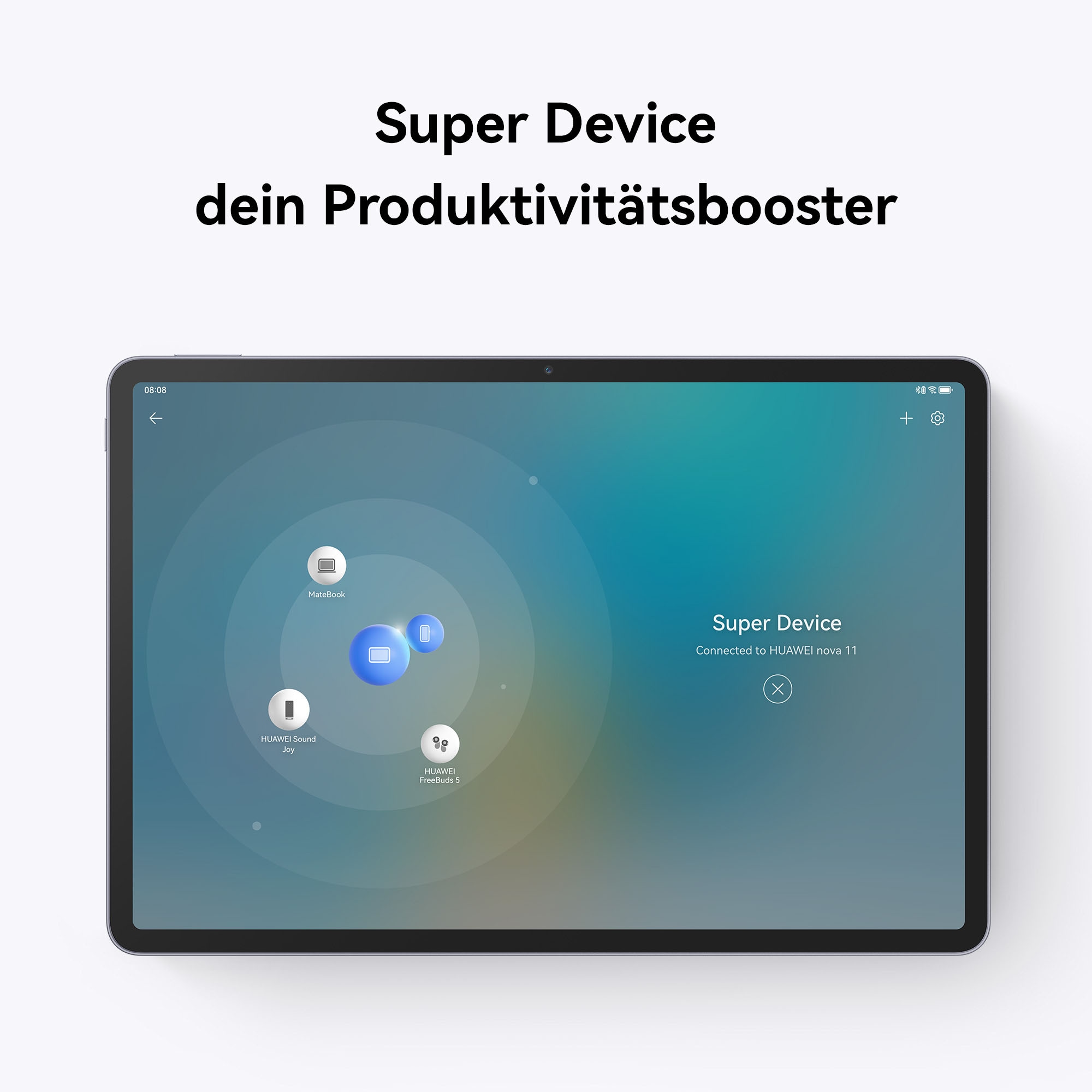 Huawei Tablet »MatePad 11.5" 2024 6+128GB« (29,21 cm / 11,5 ″) HarmonyOS 128 GB 2.2K Lautstärkeregler)