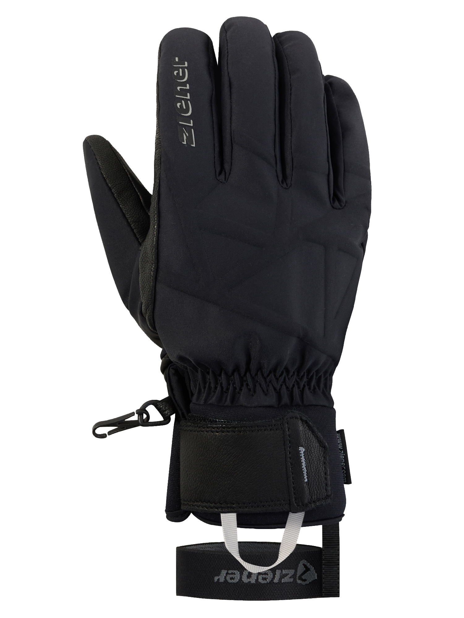Ziener Skihandschuhe »GENDING-Z AQUASHIELD® PrimaLoft®« wasserdicht, winddicht, atmungsaktiv, extra warm, Lederinnenhand