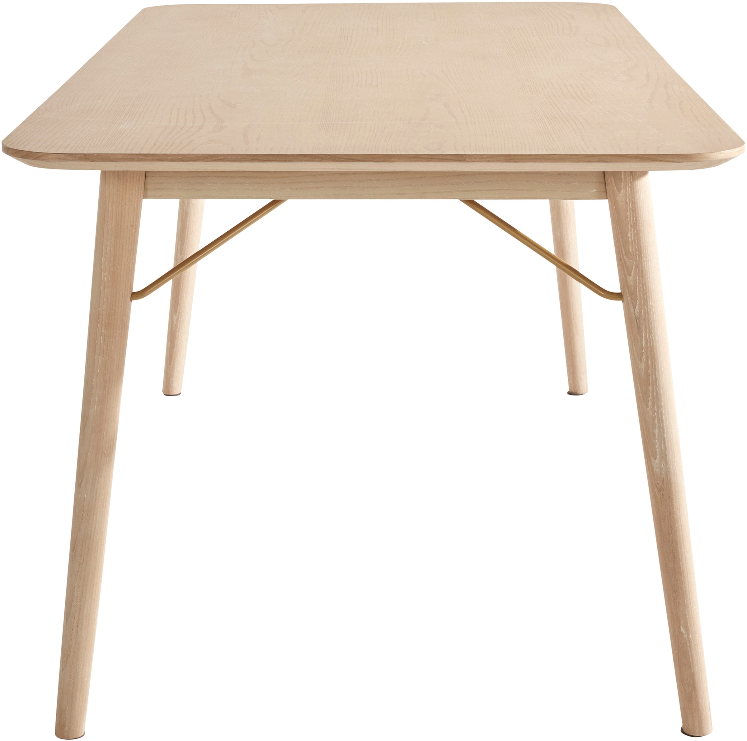 s.Oliver Esstisch »Grettje« aus Eschenfurnier, Massivholzbeinen, Breite 180 cm