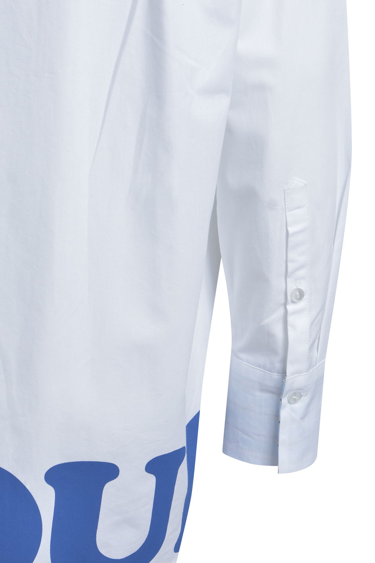 Smith & Soul Hemdbluse mit Statement-Schriftzug am Saum