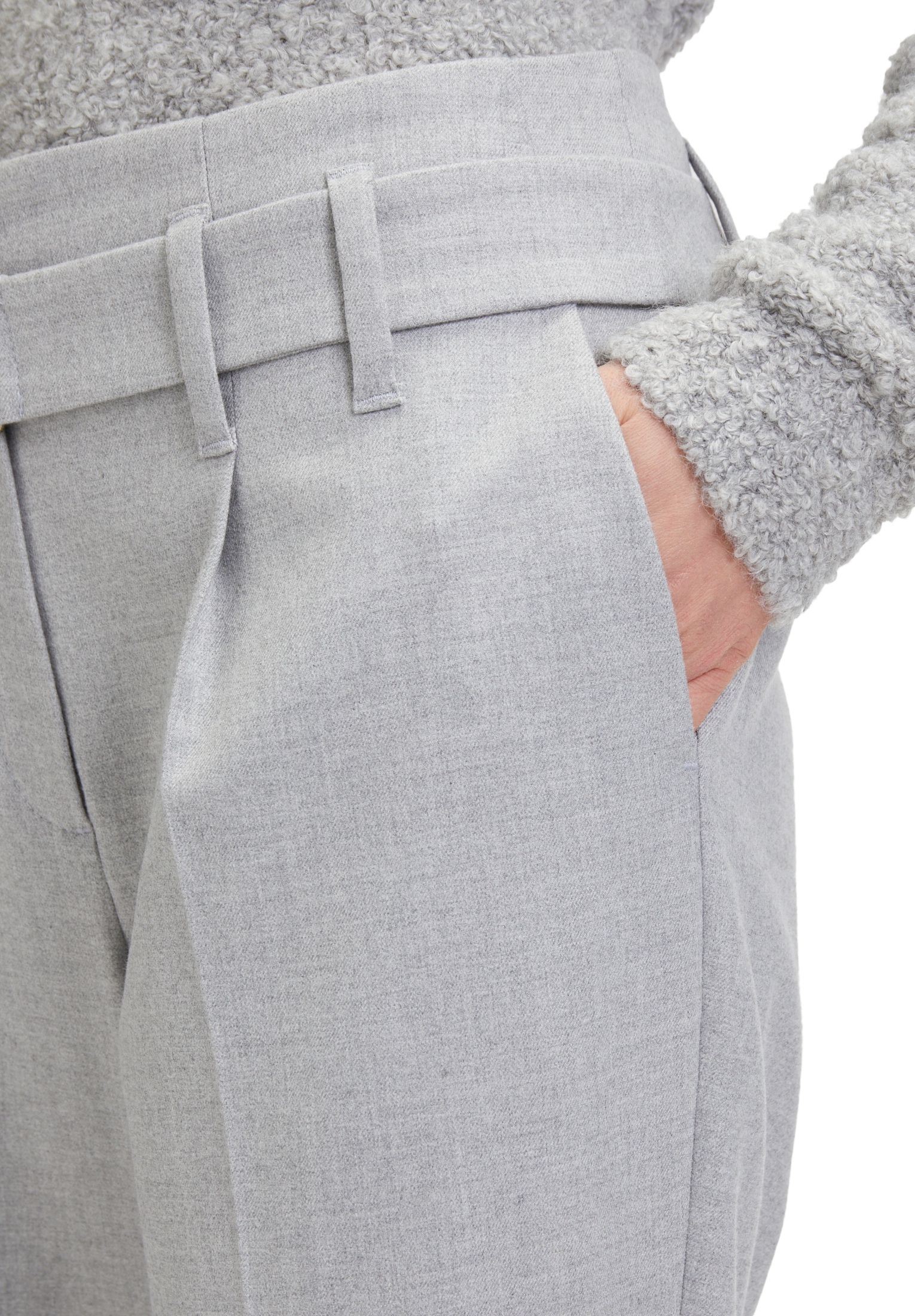 Betty&Co Stoffhose »Stoffhose mit Gürtel«