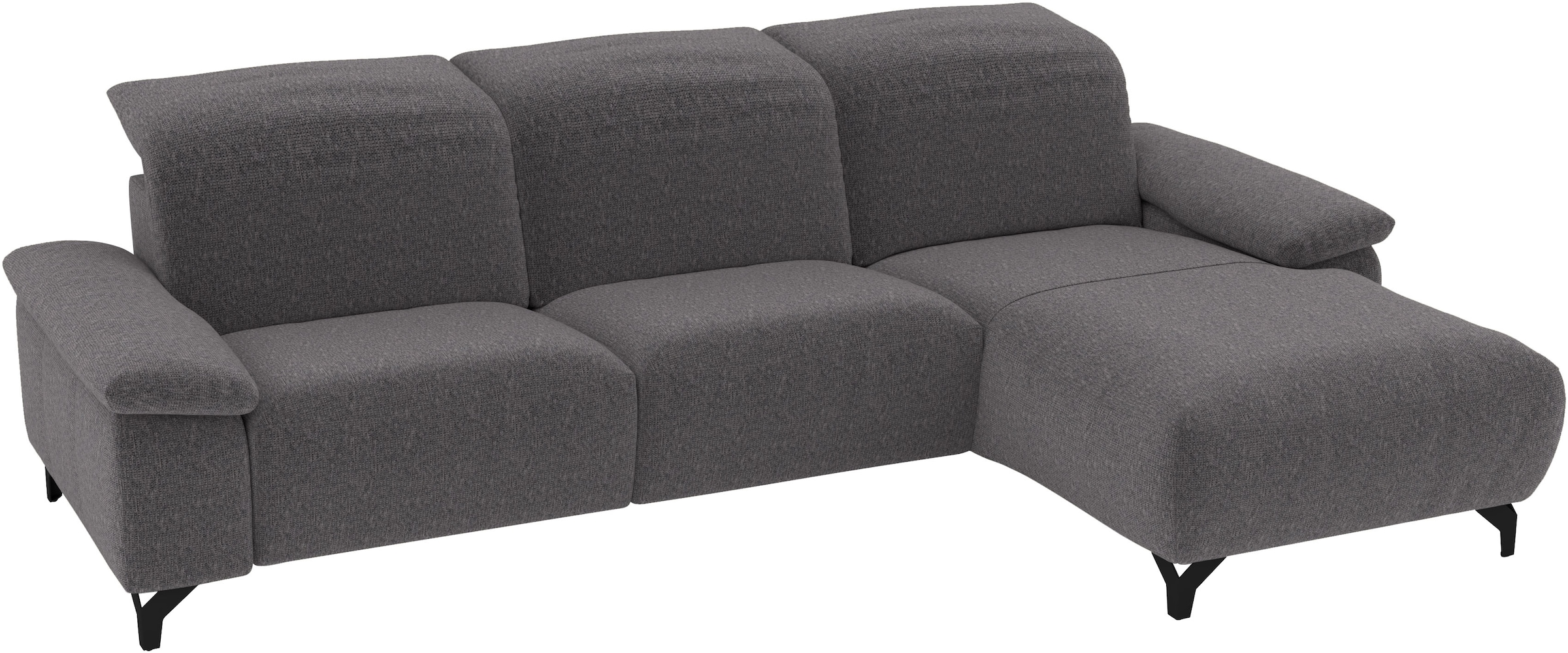 Musterring Ecksofa »MR370 mit/ohne Relaxfunktion, verschiedene Unterfederungen zur Auswahl« Farbe, Material, Sitzkomfort und Funktion wählbar, Maße 280 x 180 cm