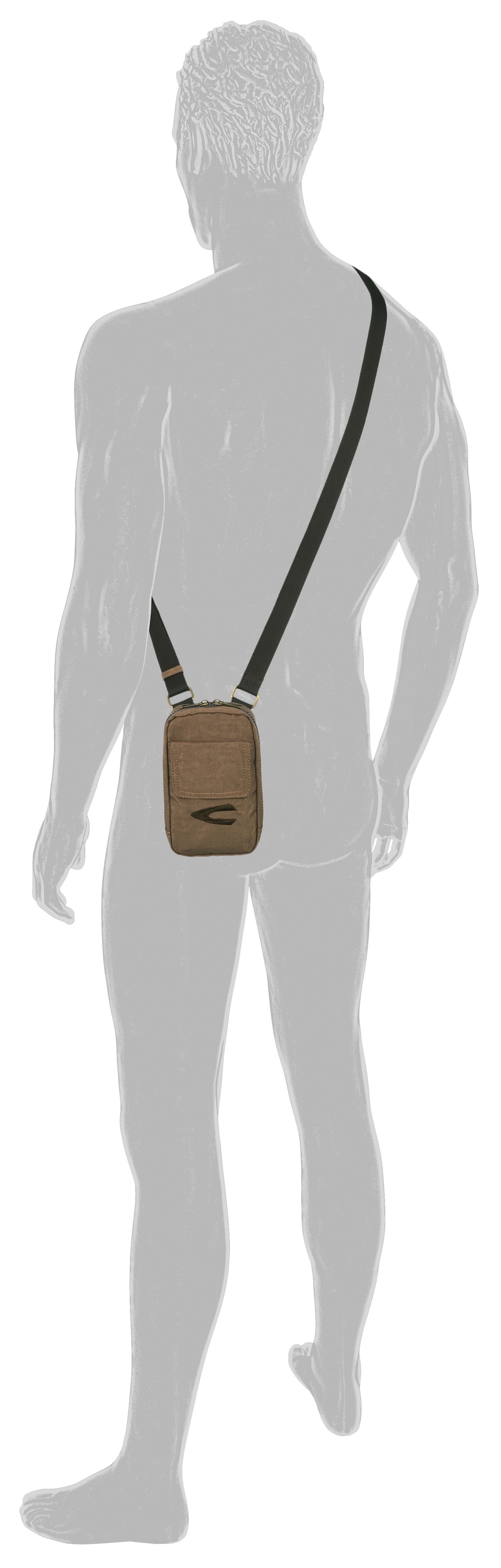 camel active Umhängetasche »Journey« aus leichtem robusten Nylon, funktional perfekt für alle Lebenslagen