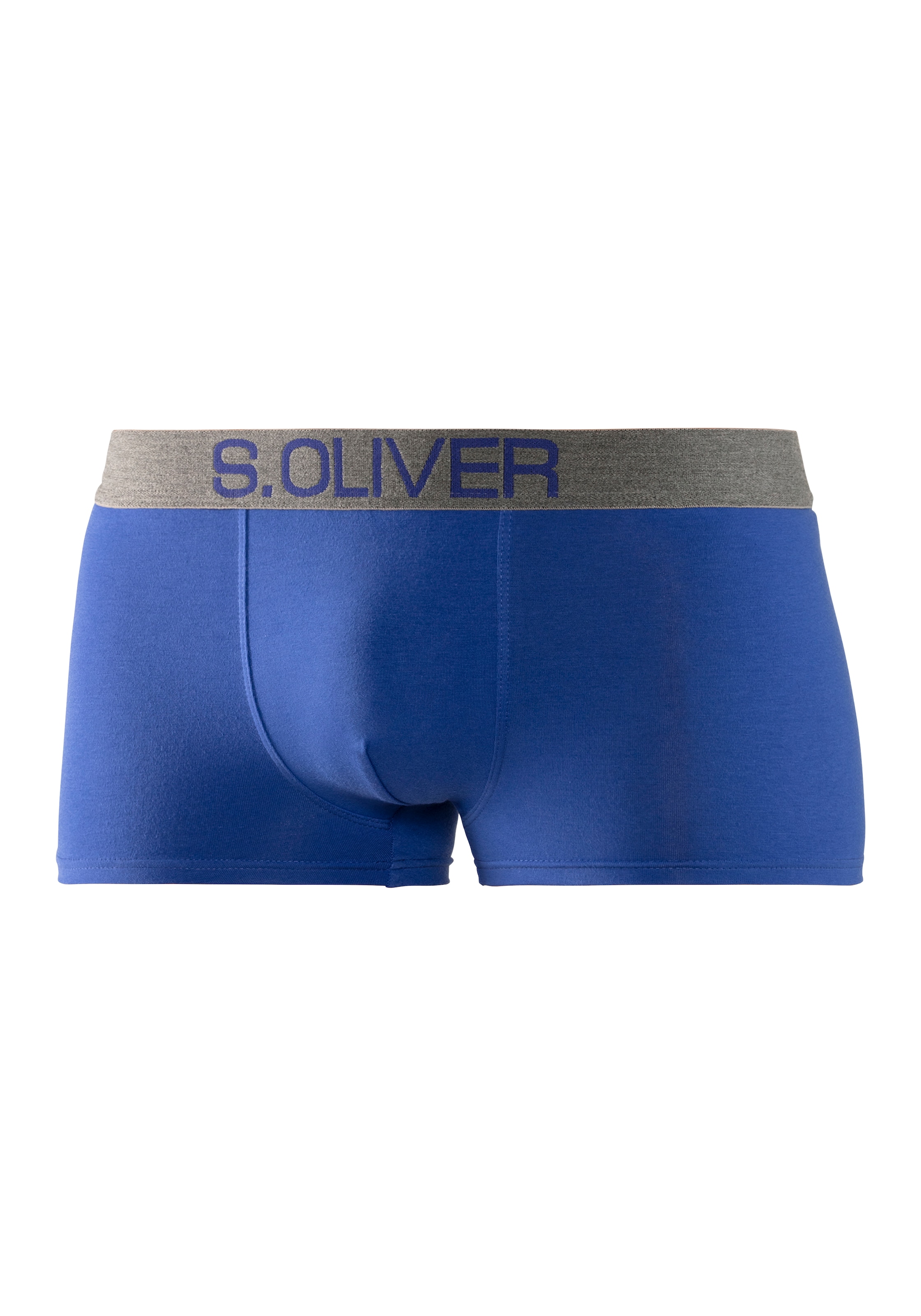 s.Oliver Hipster, (Packung, 4 St.), knapp sitzende Boxershorts für Herren aus Baumwoll-Mix