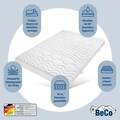 Beco Komfortschaummatratze »Frottee KS«, 16 cm cm hoch, Raumgewicht: 28 kg/m³, (1 St.), Alle Größen und Härtegrade = 1 Vorteilspreis!
