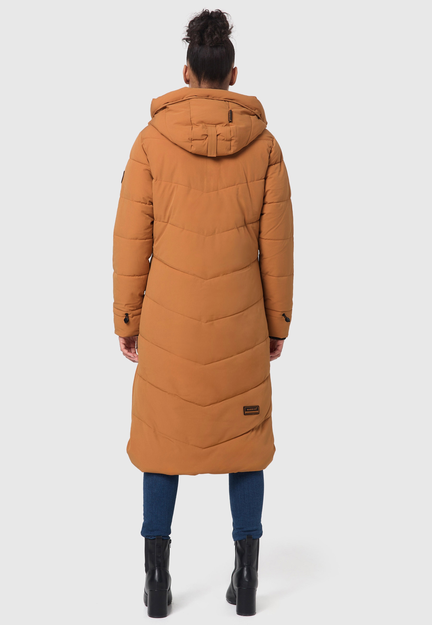 Marikoo Winterjacke »Marikoo Benikoo Damen lange Winterjacke B949«