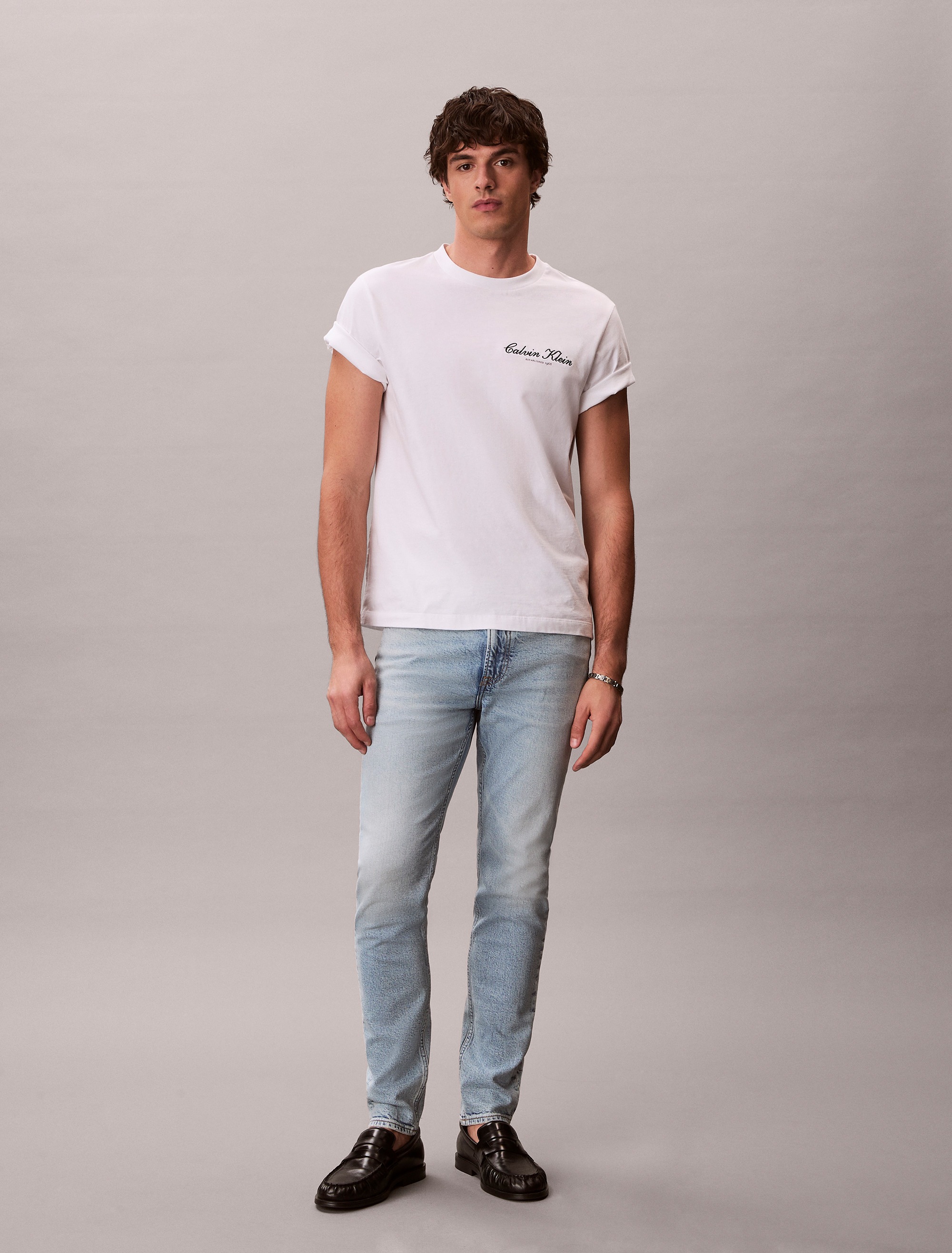Calvin Klein Jeans »SLIM TAPER« mit Markenlabel