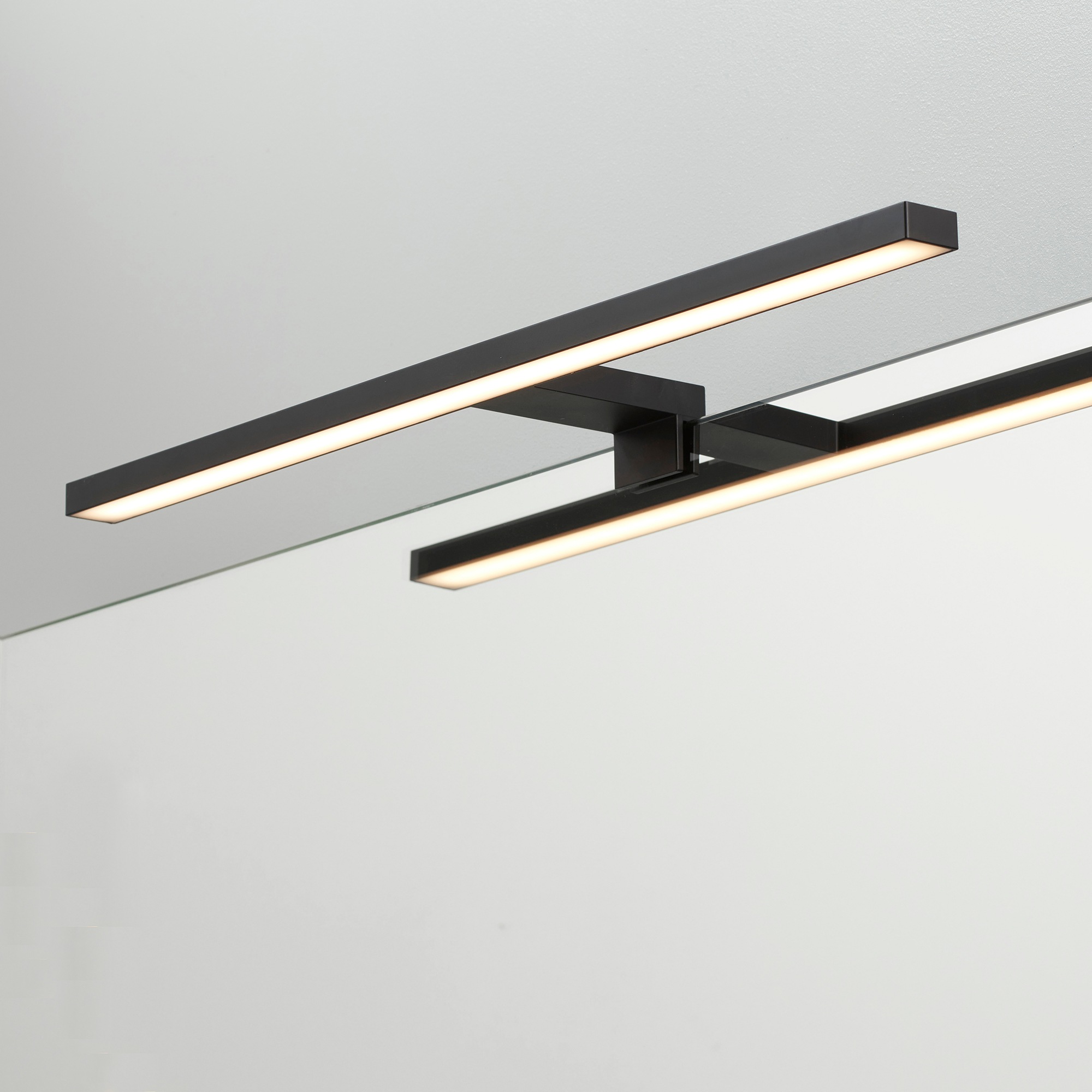 Loevschall Spiegelleuchte »Lagan NextGen, Badezimmer Lampe, LED Spiegelleuchte«, Leuchtmittel LED-Modul | LED fest integriert, Spiegellampen für das Bad