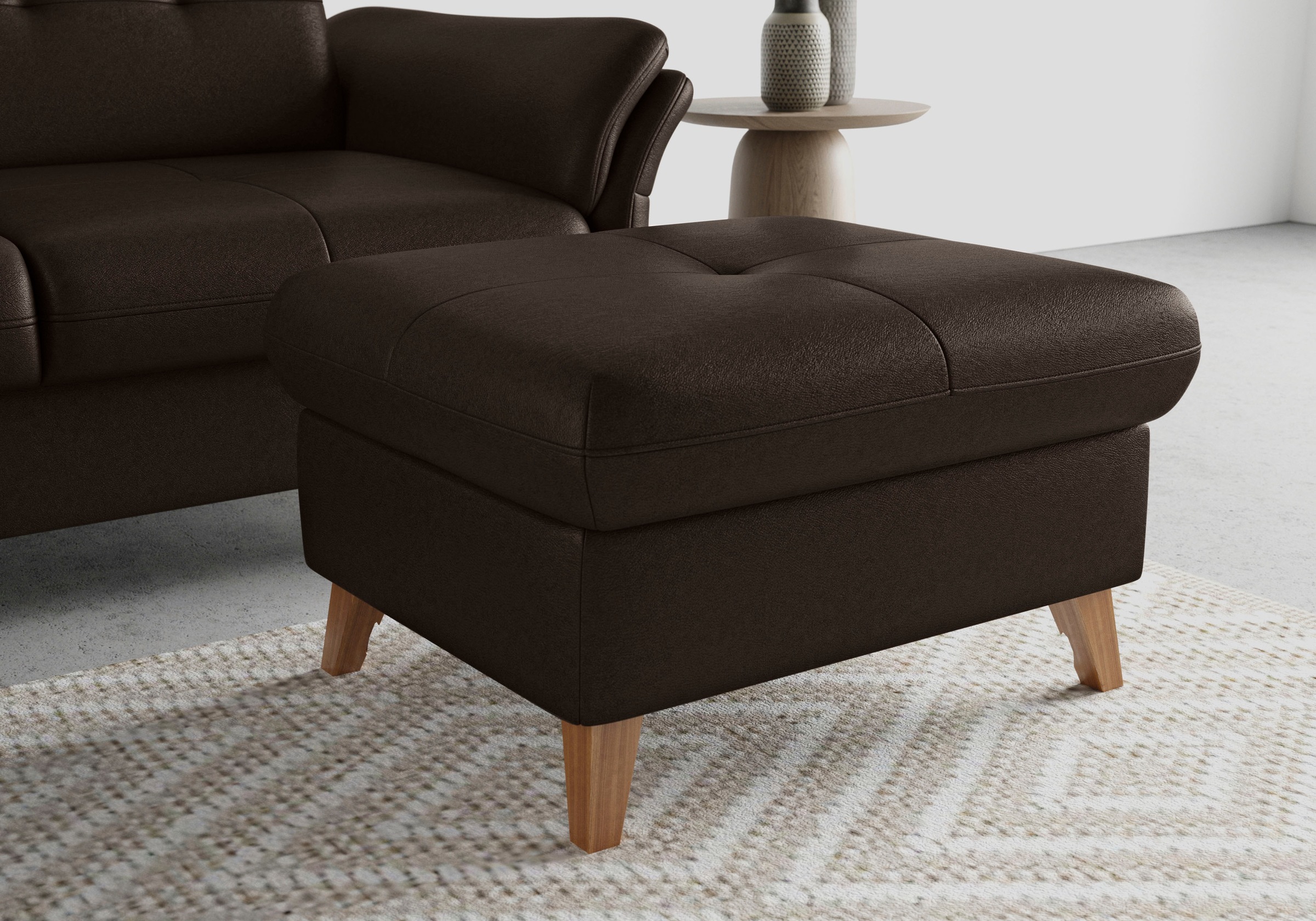 sit&more Stauraumhocker »Göteborg«, mit Federkern