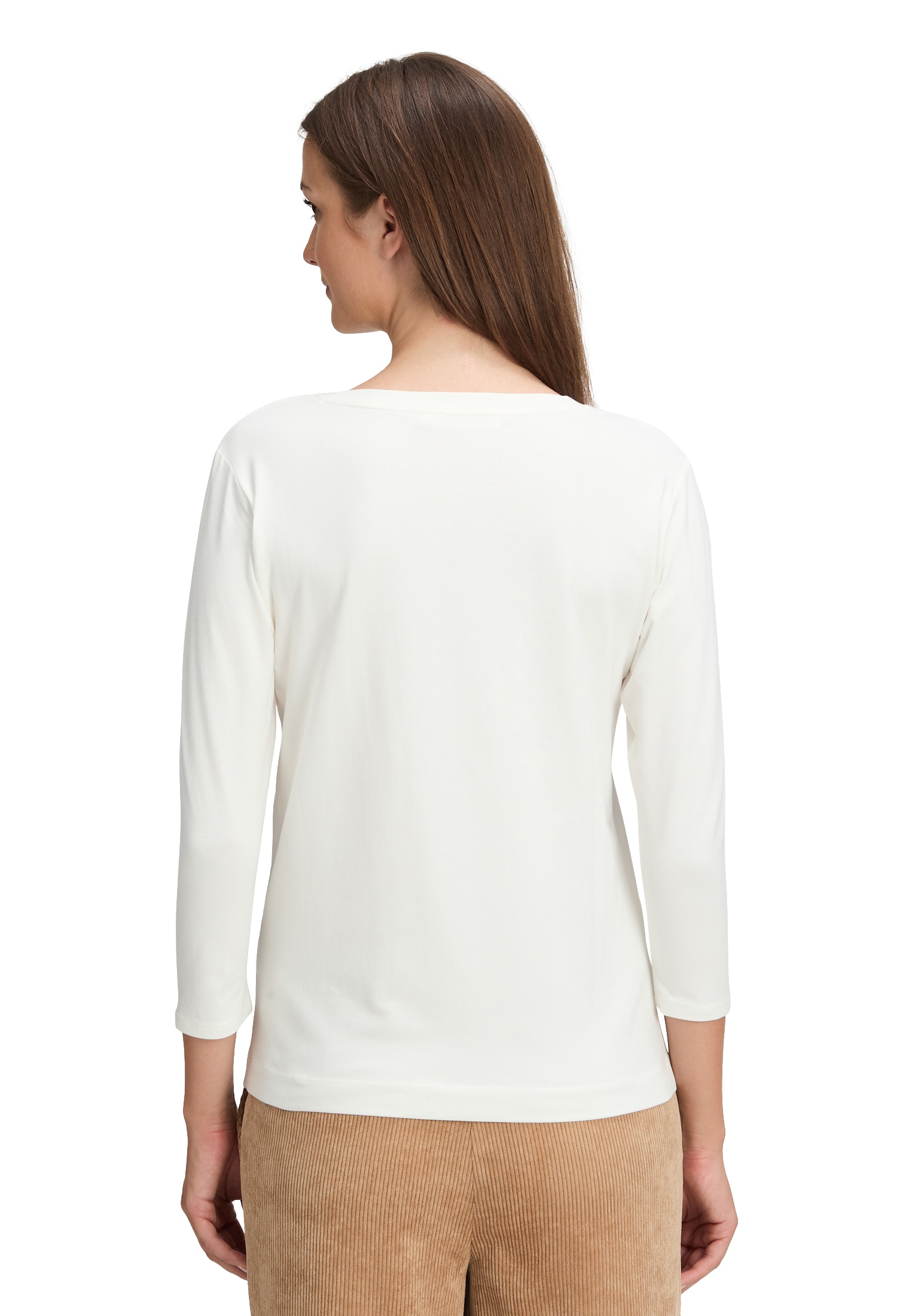 Betty&Co Rundhalsshirt »Casual-Shirt mit Print«