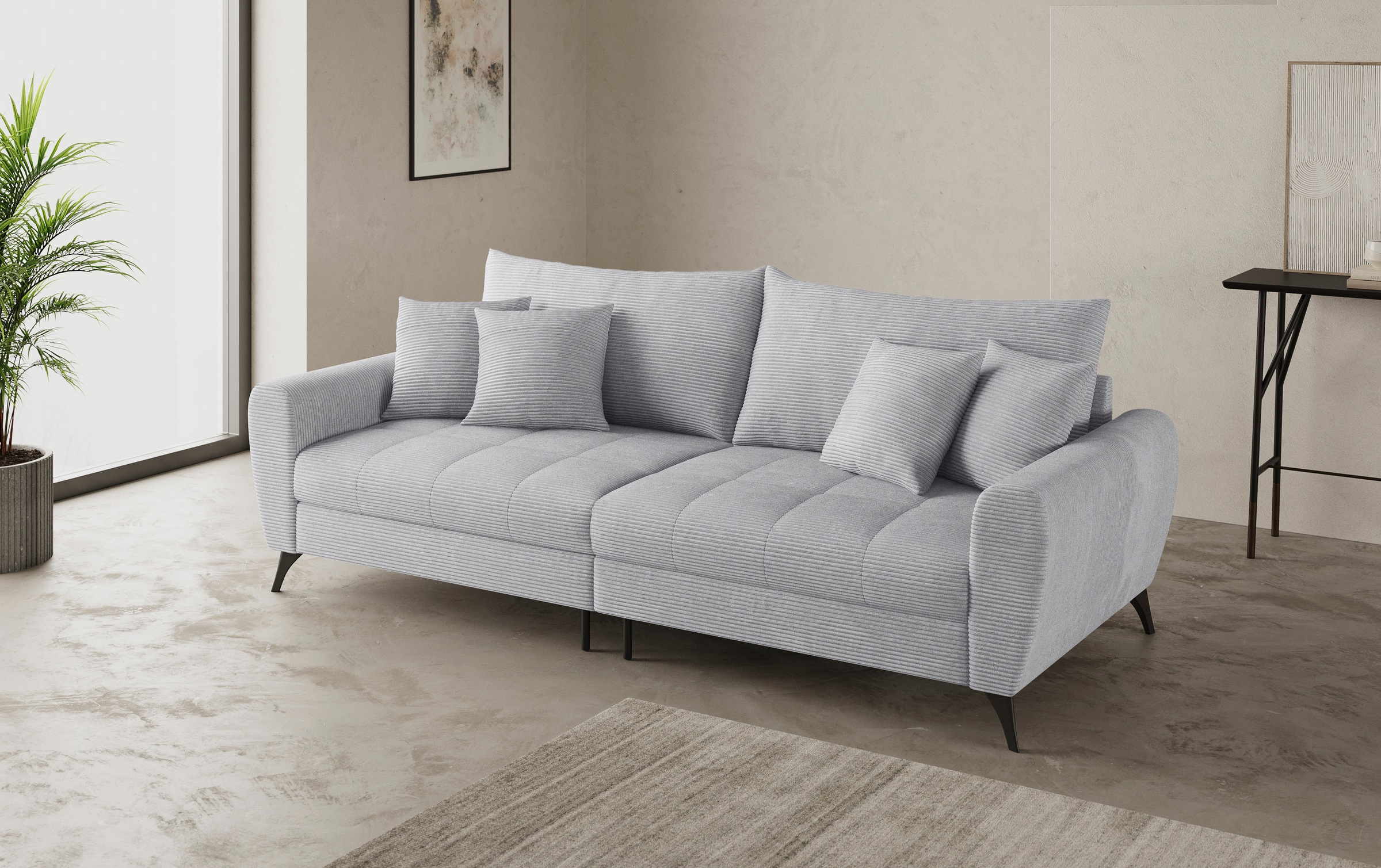 Mr. Couch Big-Sofa »Blackburn II«, Mit Kaltschaumpolsterung bis 140 kg belastbar