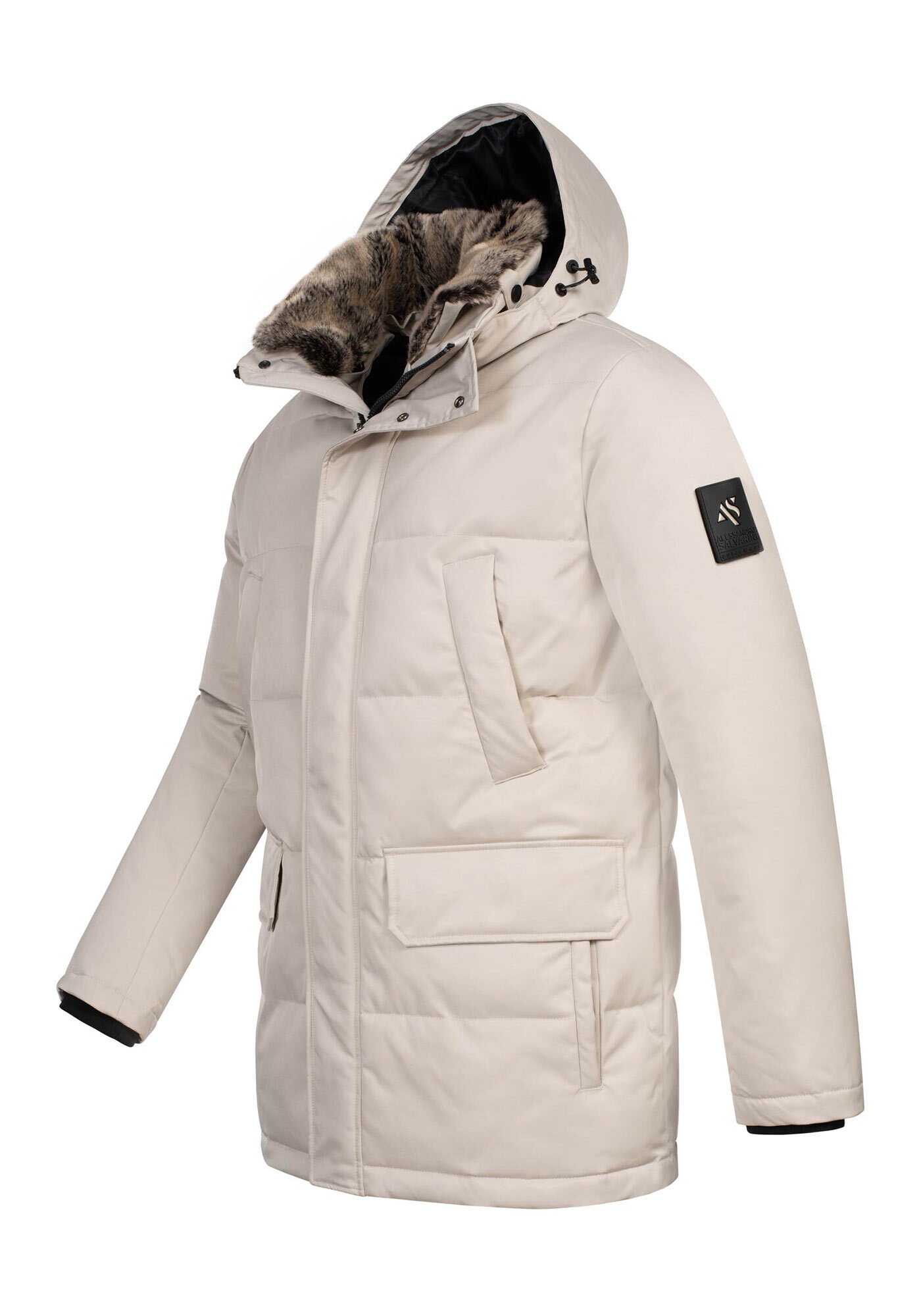 Alessandro Salvarini Winterjacke »A. Salvarini warme Herren Winterjacke wasserabweisend AS456«