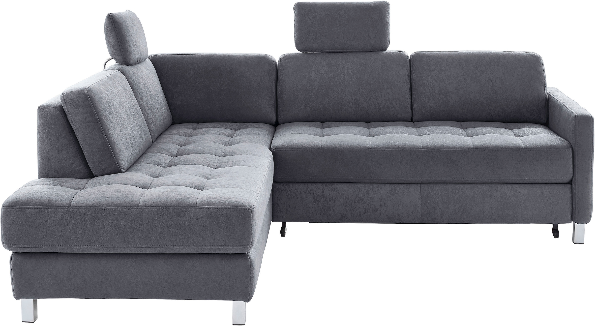 sit&more Ecksofa »Pablo L-Form«, wahlweise mit Bettfunktion