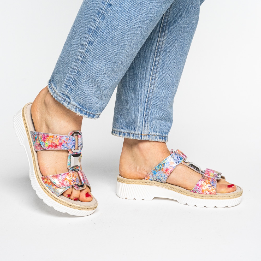 Ara Pantolette »CAPRI«  , Plateau, Sandale, Sommerschuh in Weite G (= weit)