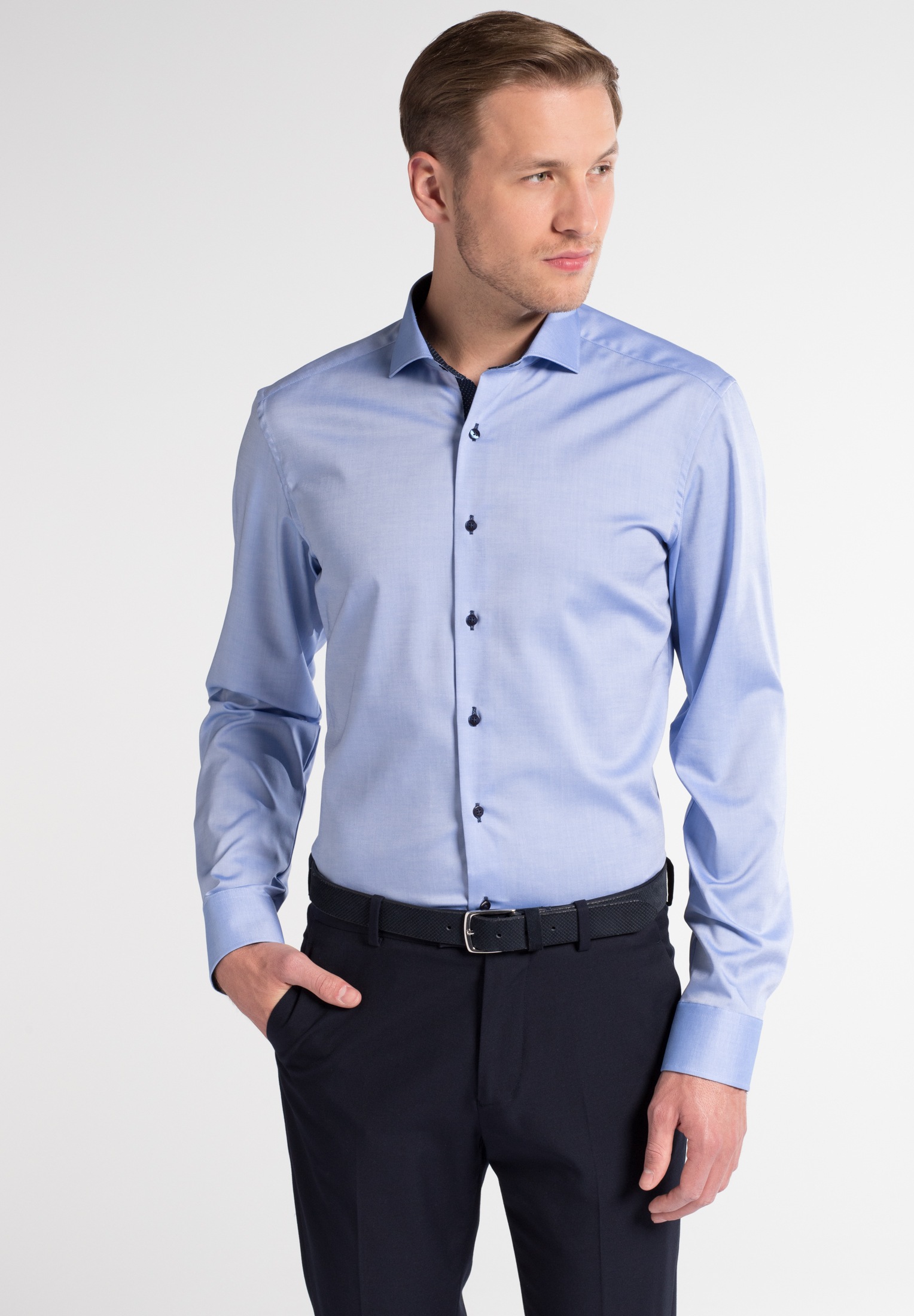 Eterna Langarmhemd »SLIM FIT«