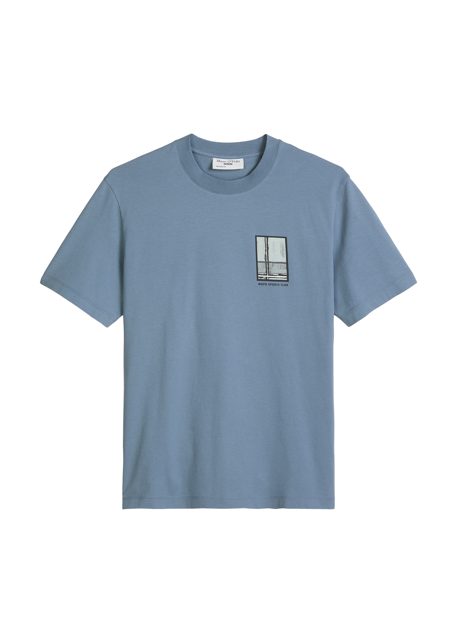 Marc O'Polo DENIM T-Shirt relaxed fit mit Rückenprint