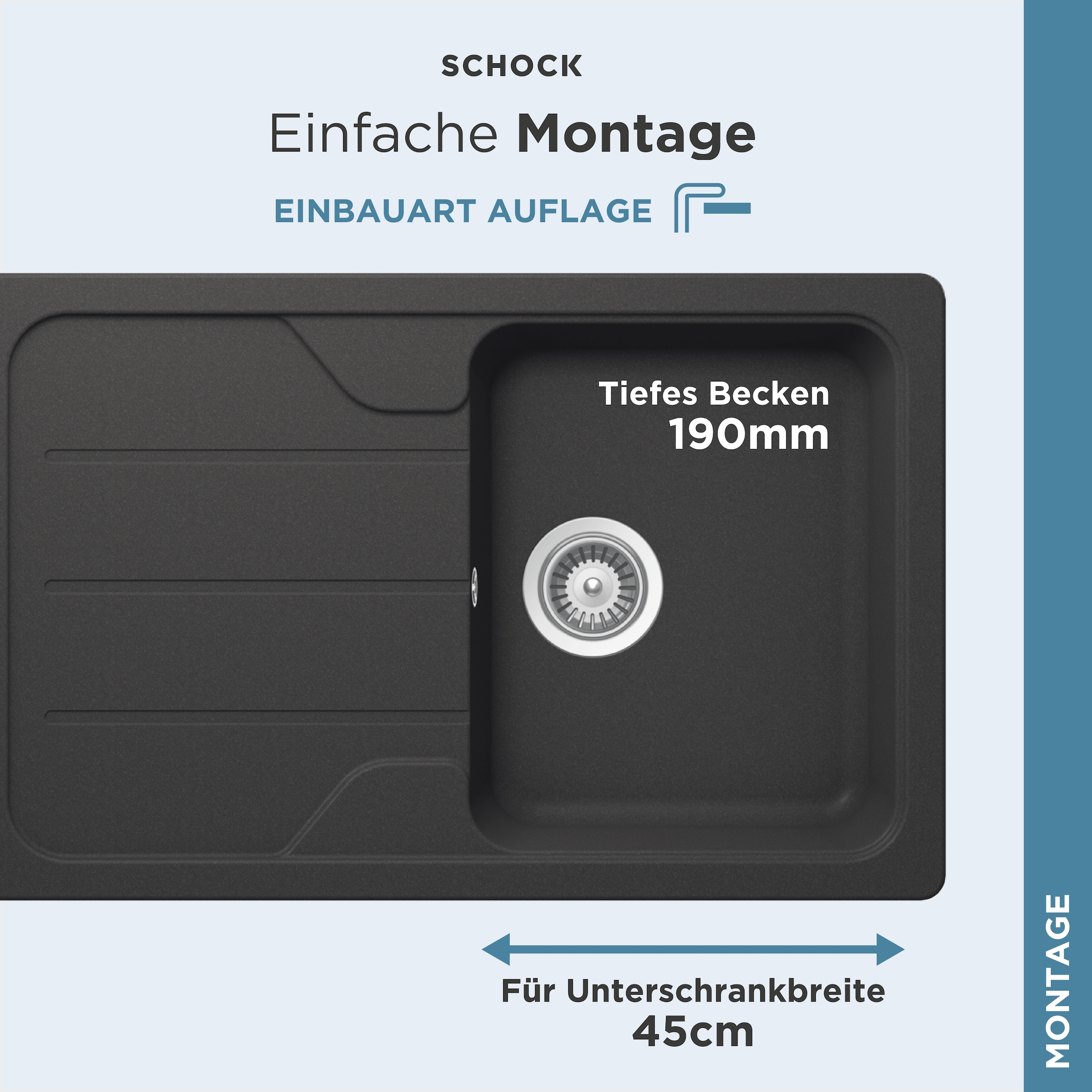 Schock Granitspüle »Formhaus Mini«