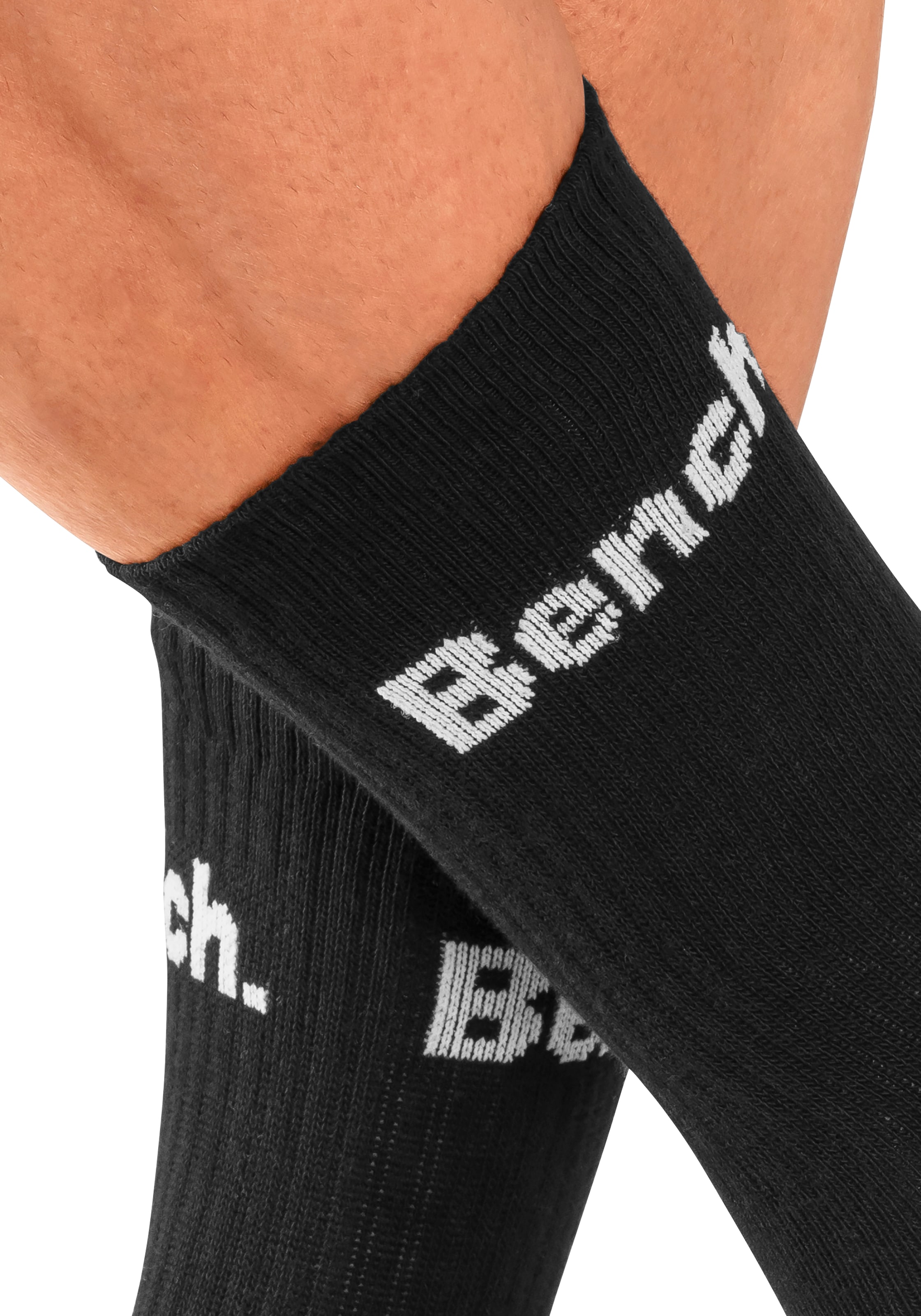 Bench. Tennissocken, (Packung, 6 Paar), mit Fuß Polsterung