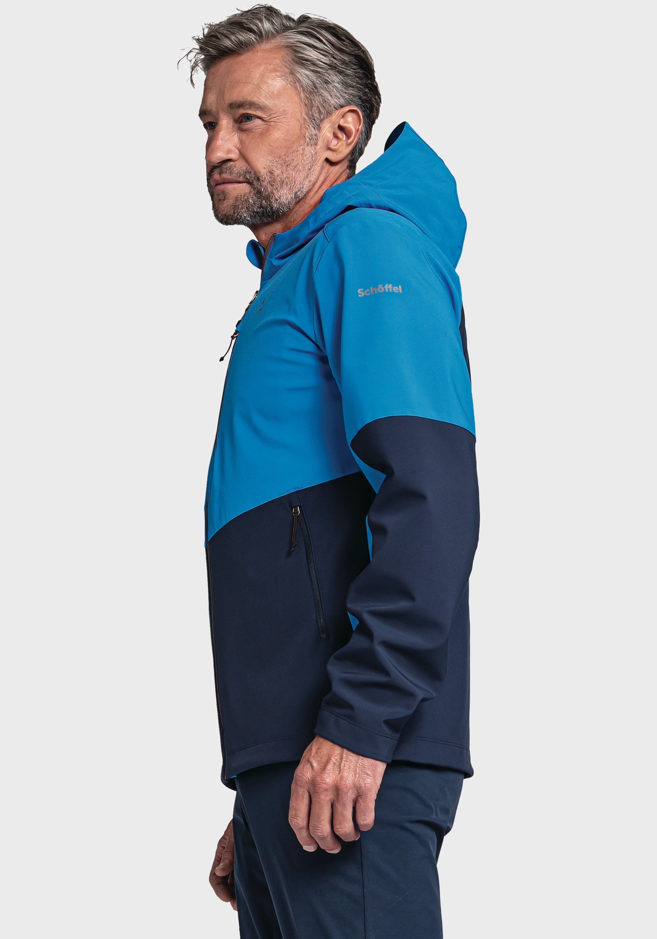 Schöffel Outdoorjacke »Softshell Jacket Tonion M«, mit Kapuze