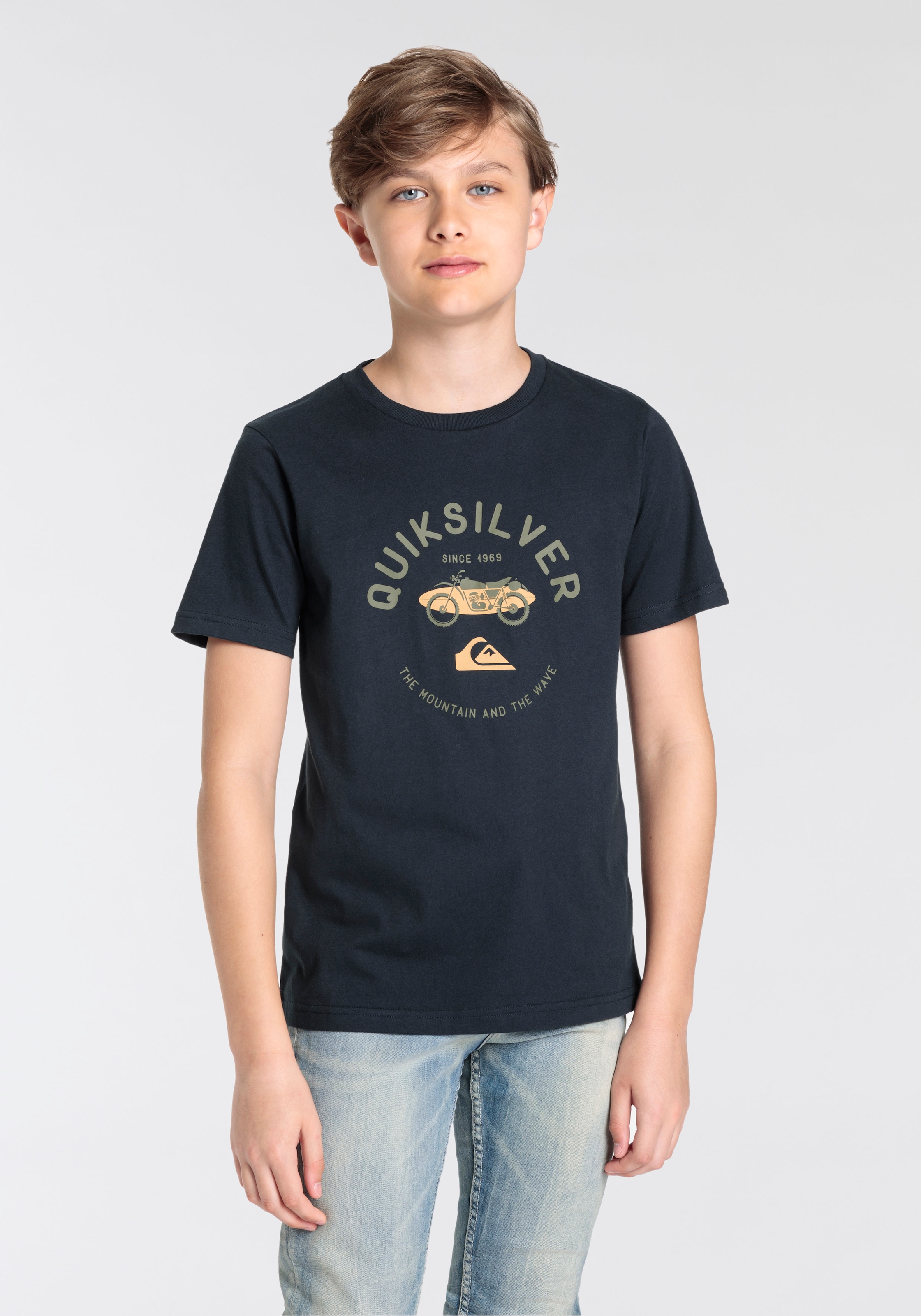 Quiksilver T-Shirt »GETTIN AIR SHORT SLEEVE TEE PACK YOUTH« Packung, 2 Stk. für Kinder
