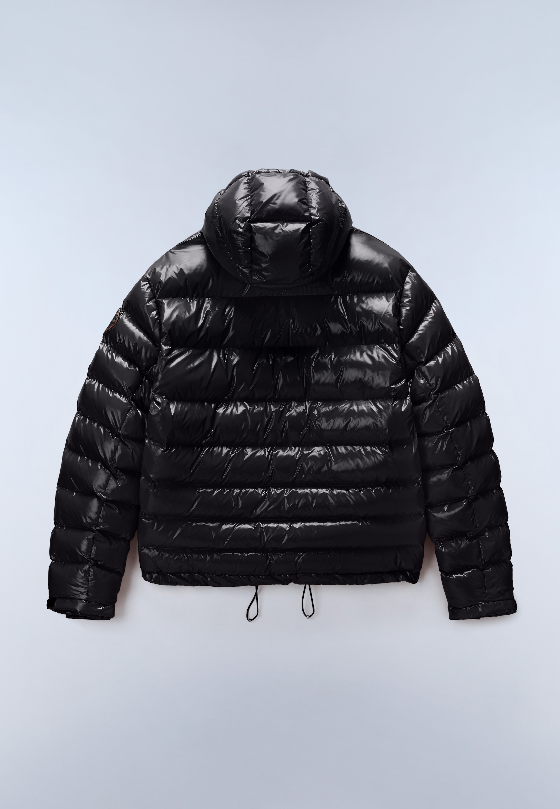 Napapijri Steppjacke »A-TEREZ SHINY BLACK BEAUTY« mit markanter Steppung, aus Polyamid, auch in großen Größen