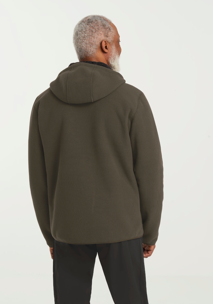 Jack Wolfskin Fleecejacke »LAKE RIDGE HOODED JKT M« mit Kapuze mit Kapuze, wärmend, komfortabler Schnitt