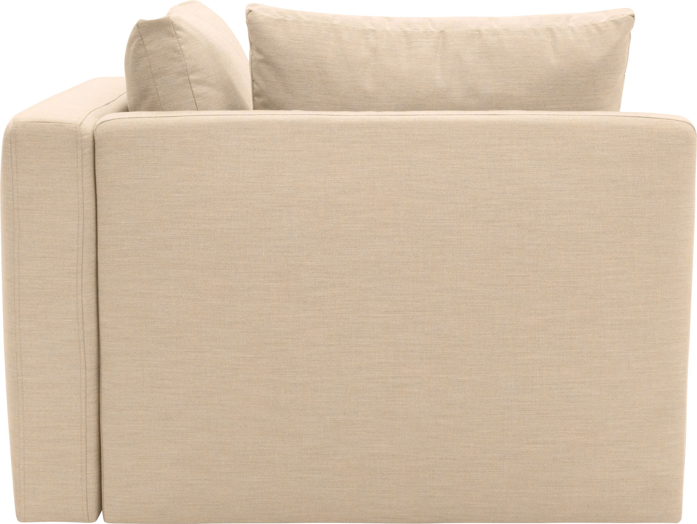 DOMO collection Sofa-Eckelement »Solskin, individuell erweiterbar/kombinierbar« mit losen Kissen. Rücken- und Seitenteile als Stecksystem.