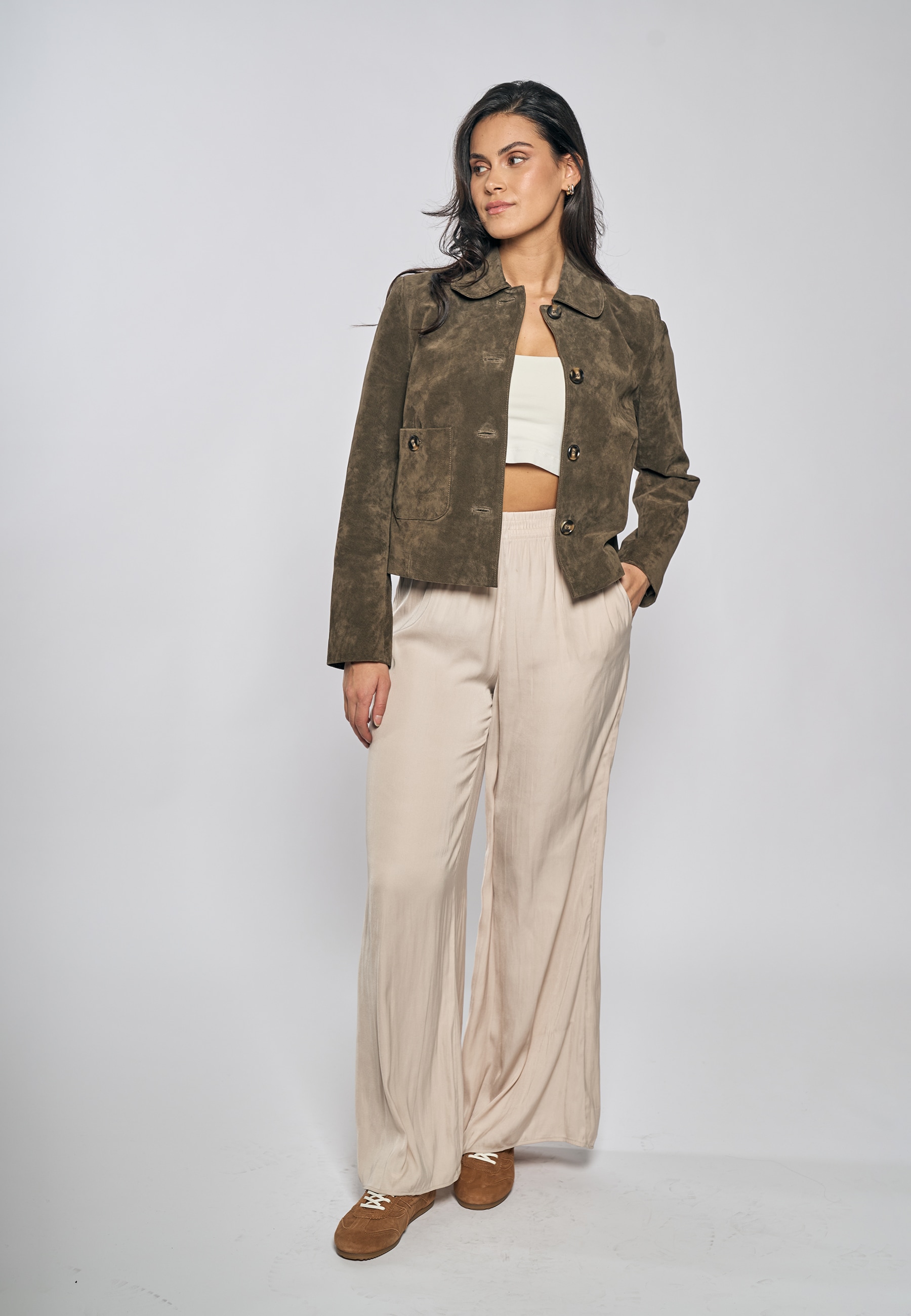 Freaky Nation Lederjacke »Velvy-FN«