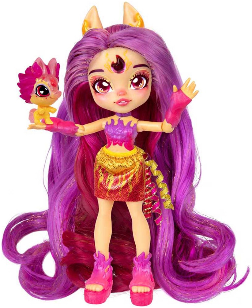 Anziehpuppe »Magic Mixies Galaxy Hair Pixling - Fiery Firensai«