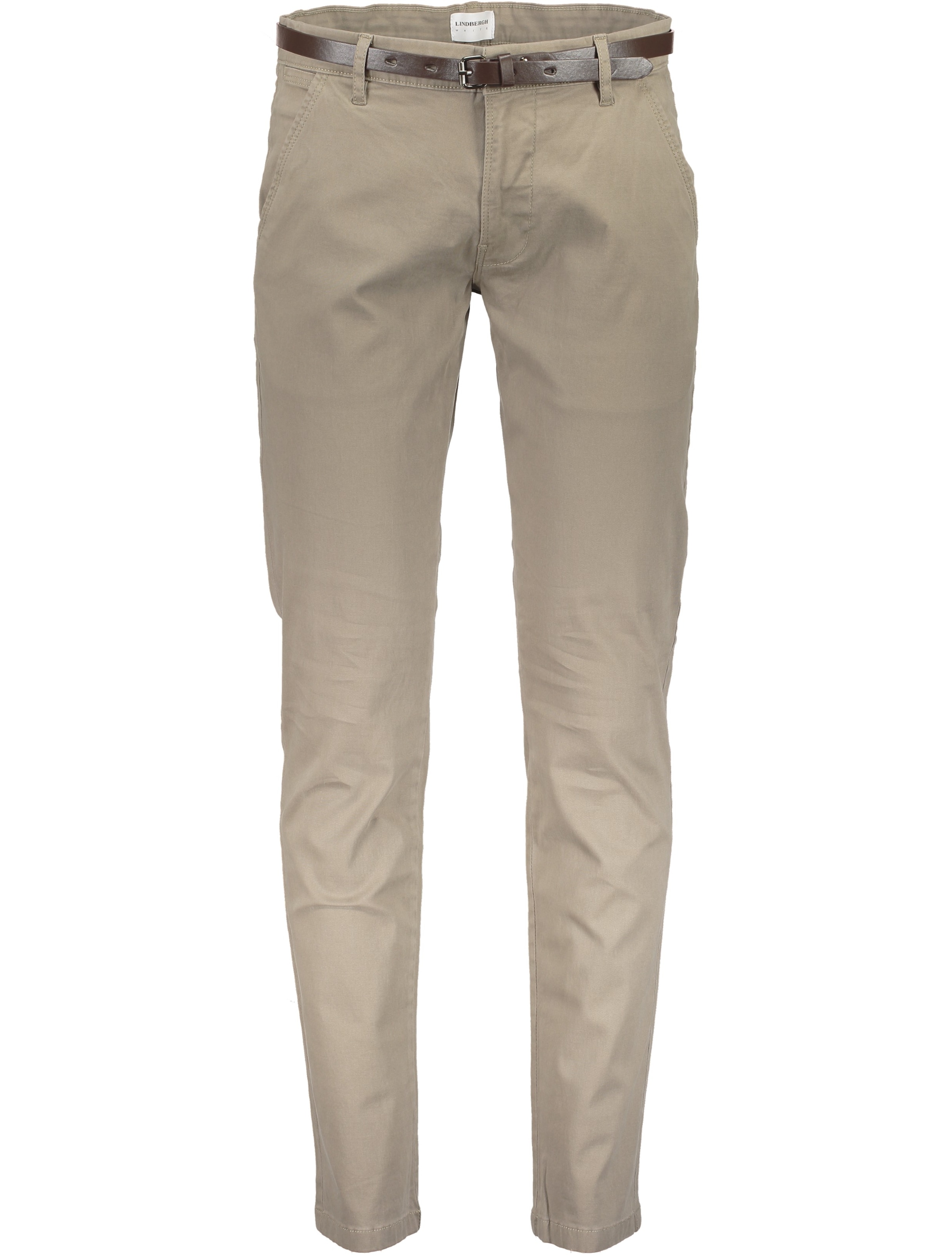 LINDBERGH Chinohose  mit Gürtel und Stretch