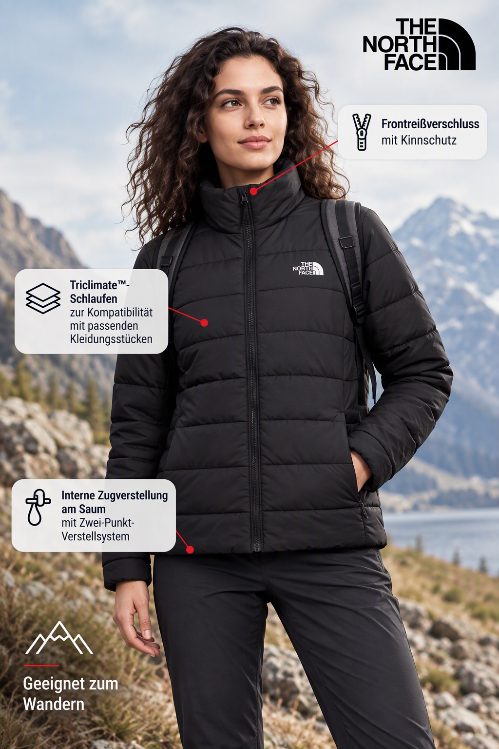 The North Face Steppjacke »W ACONCAGUA JACKET«